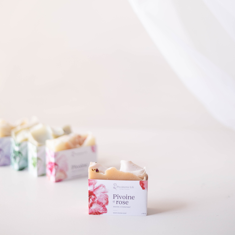 Savon pour le corps – Pivoine & Rose