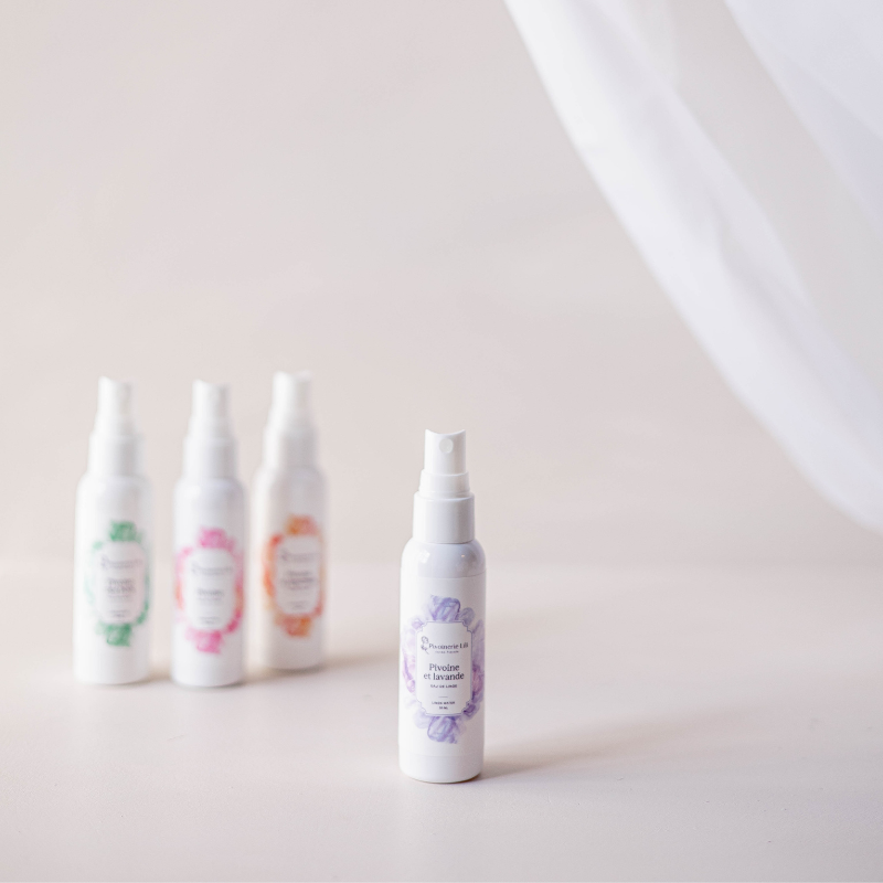 Eau de linge – Pivoine & Lavande