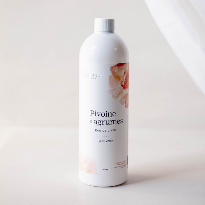 Eau de linge - Pivoine & Agrumes