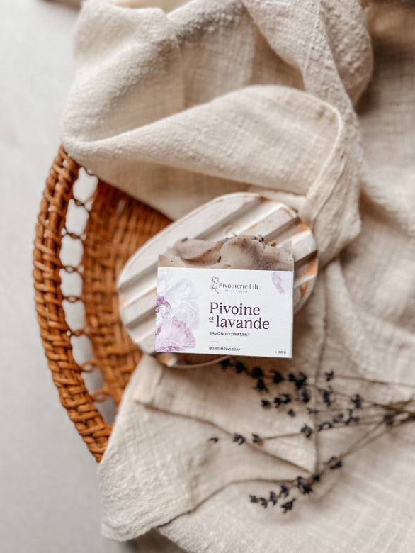Savon pour le corps – Pivoine & Lavande