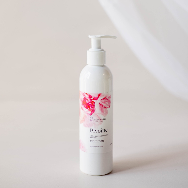 Lotion pour le corps anti-âge – Pivoine