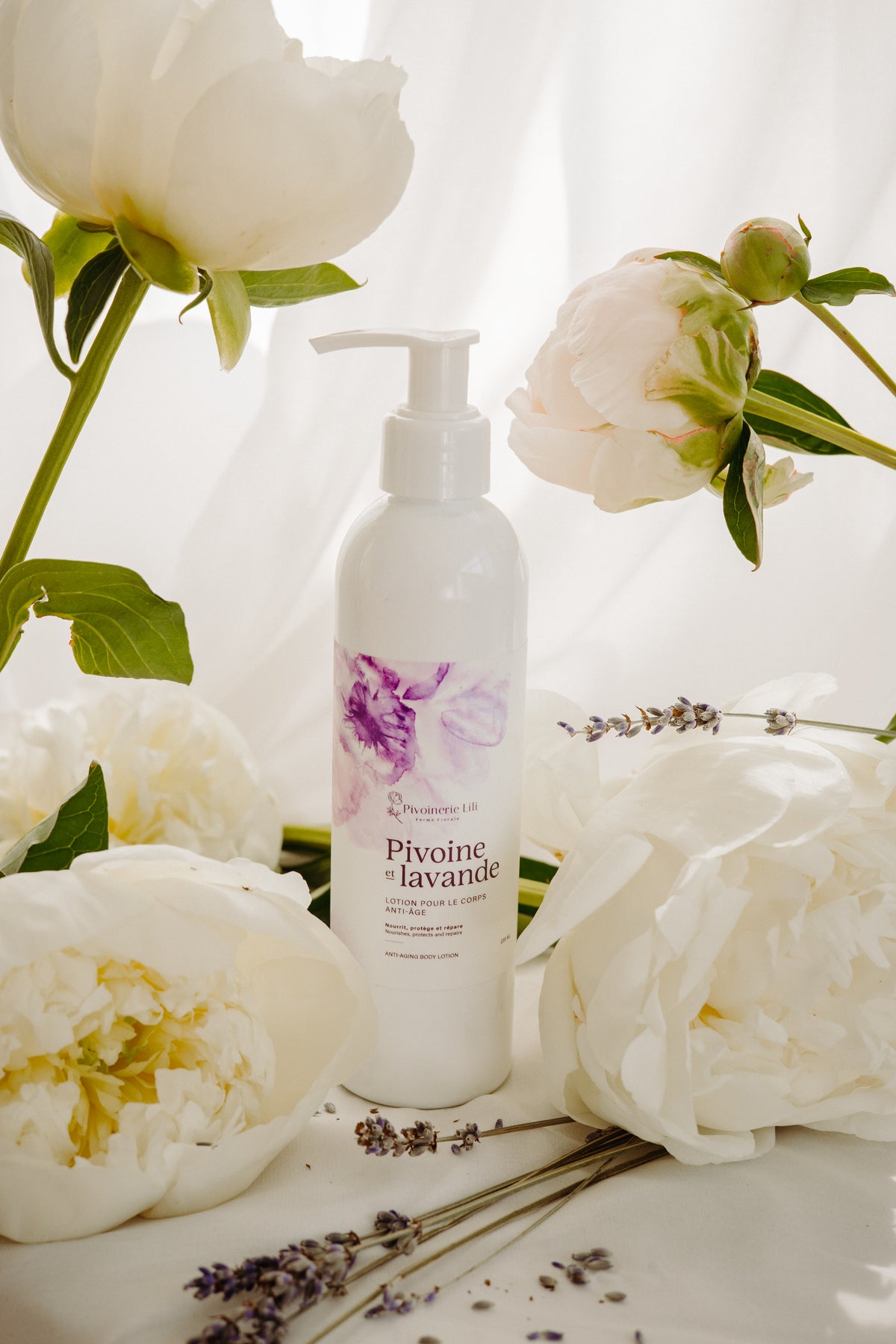 Huile parfumée - Pivoine & Lavande