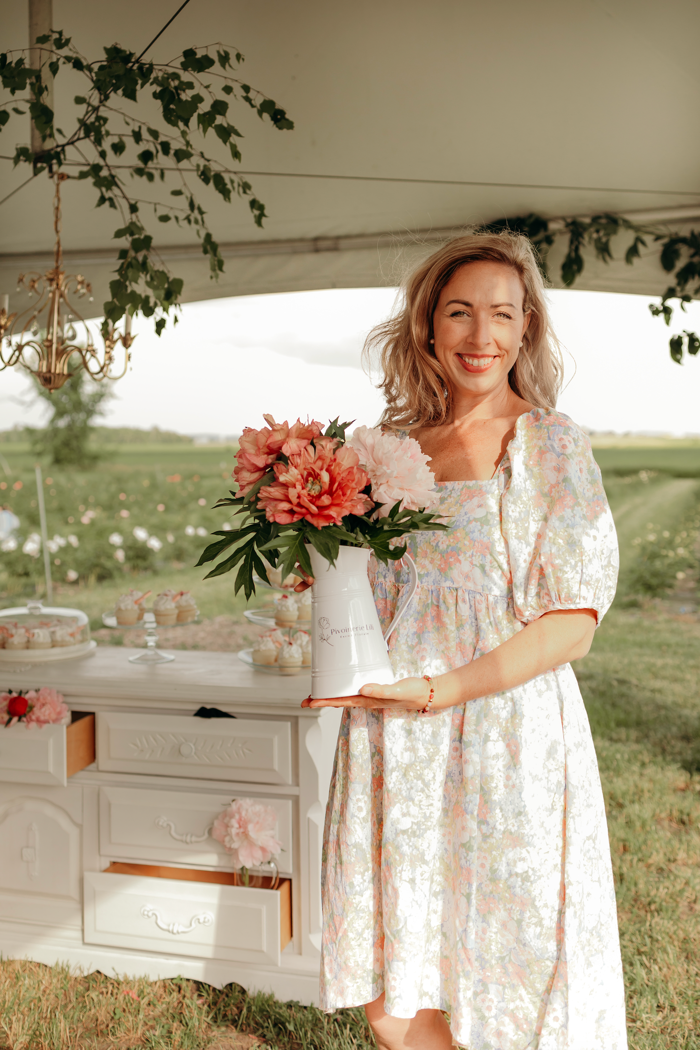 La soirée en ROSE – 11 juin - Soirée signature dans les champs de pivoines