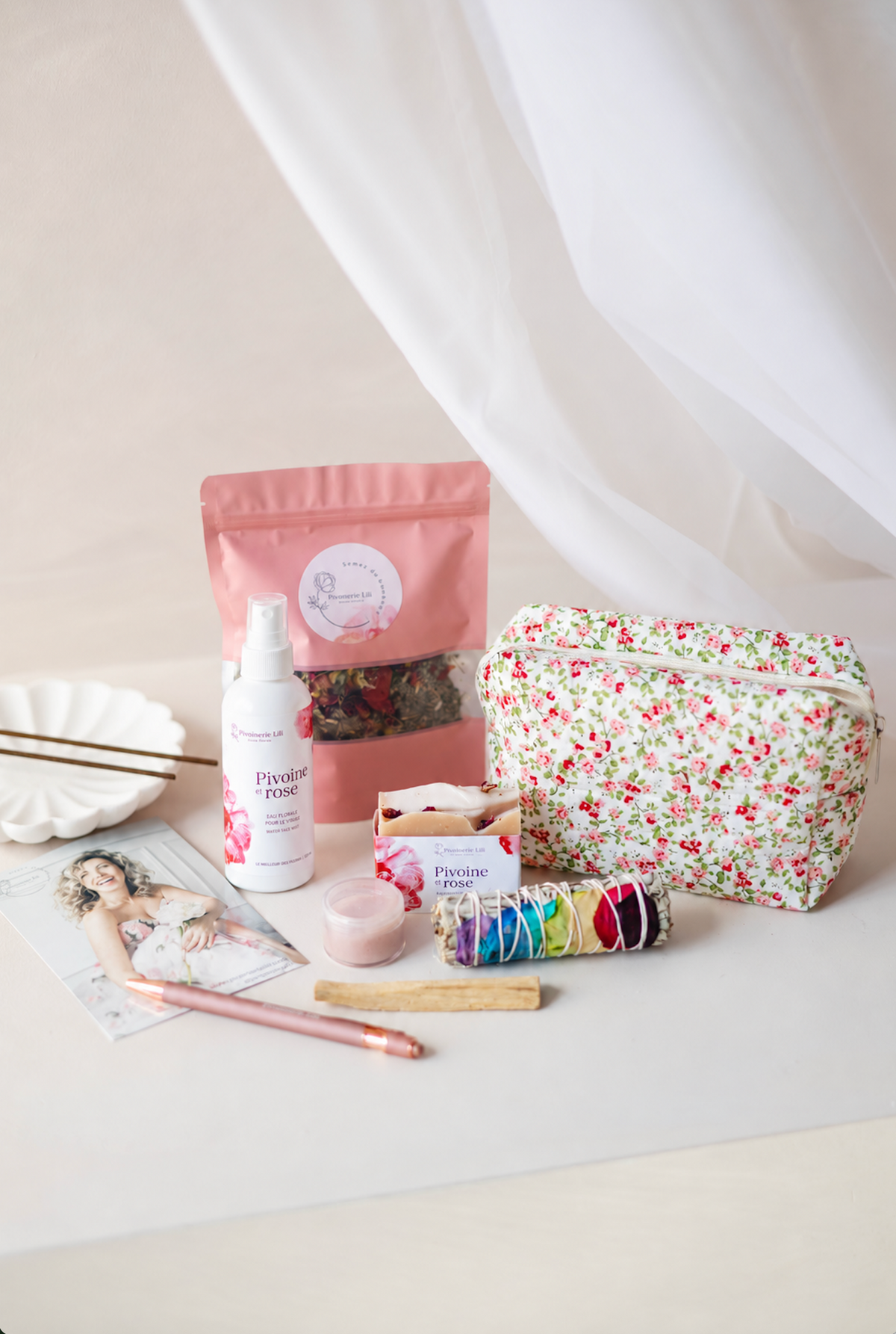 Coffret bien-être – Femme Fleurs