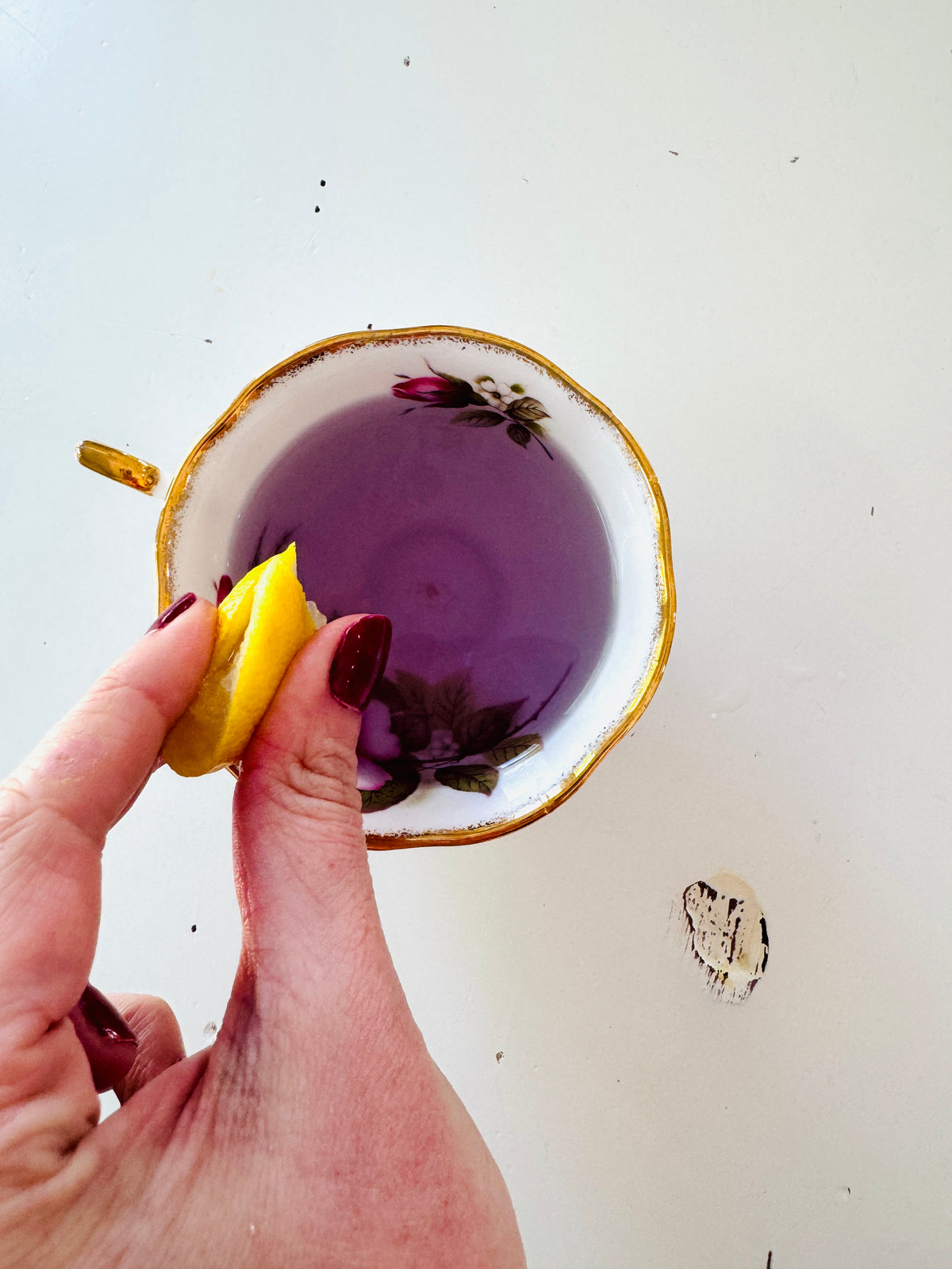 Herbal Tea Woman Flower