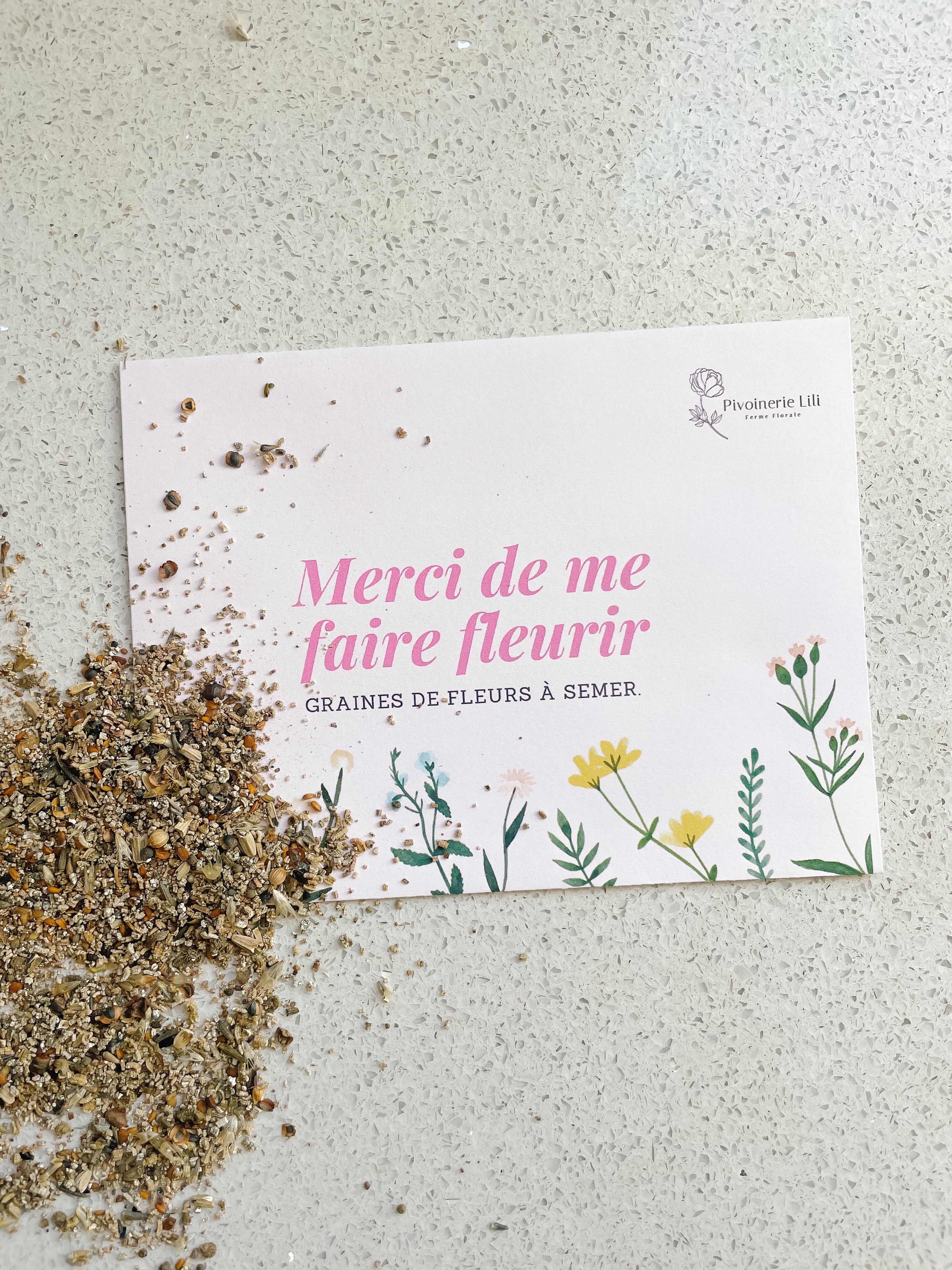 Seeds – thank you for making me flower