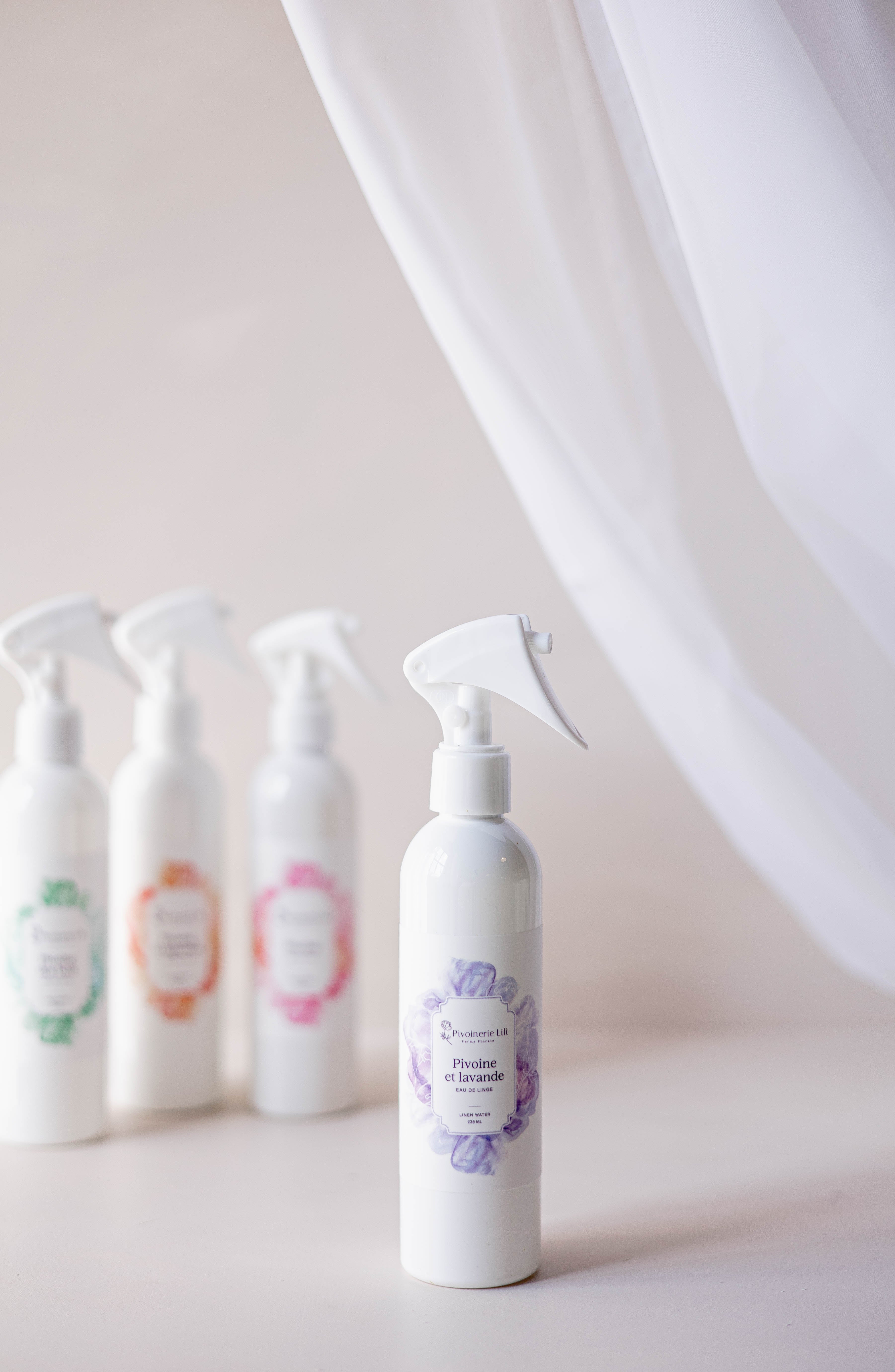 Eau de linge – Pivoine & Lavande