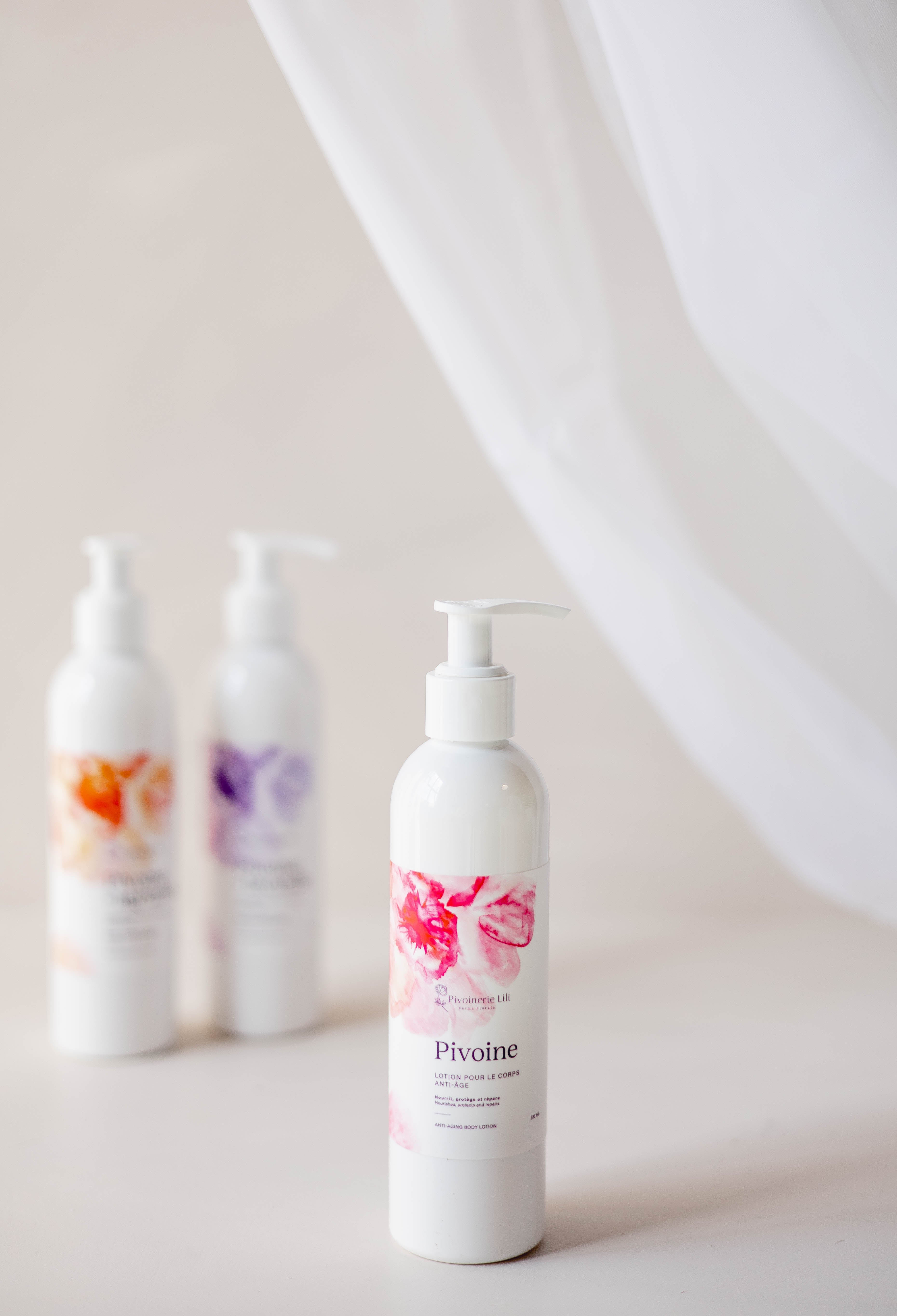 Lotion pour le corps anti-âge – Pivoine