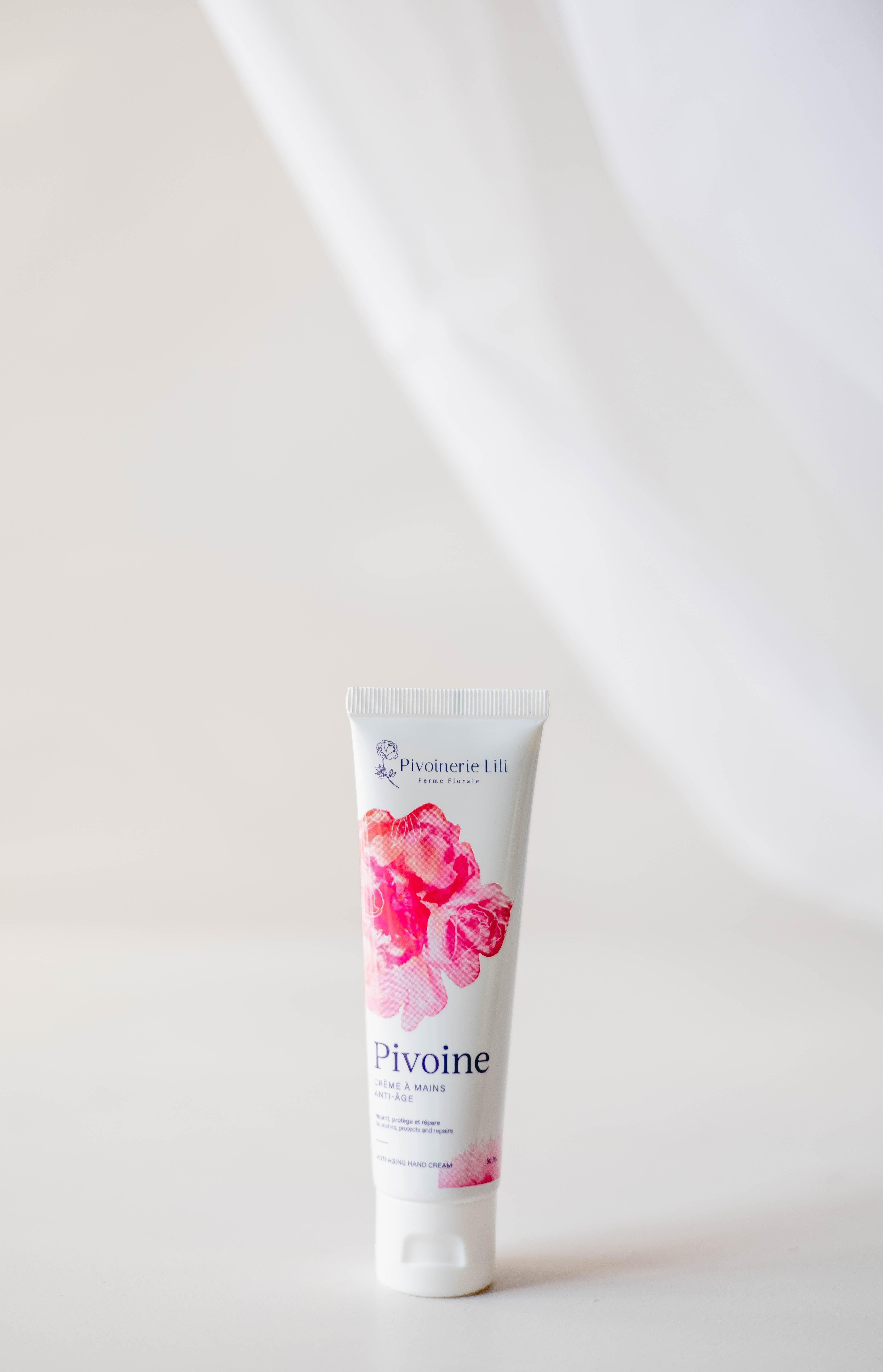 Crème à mains anti-âge - Pivoine