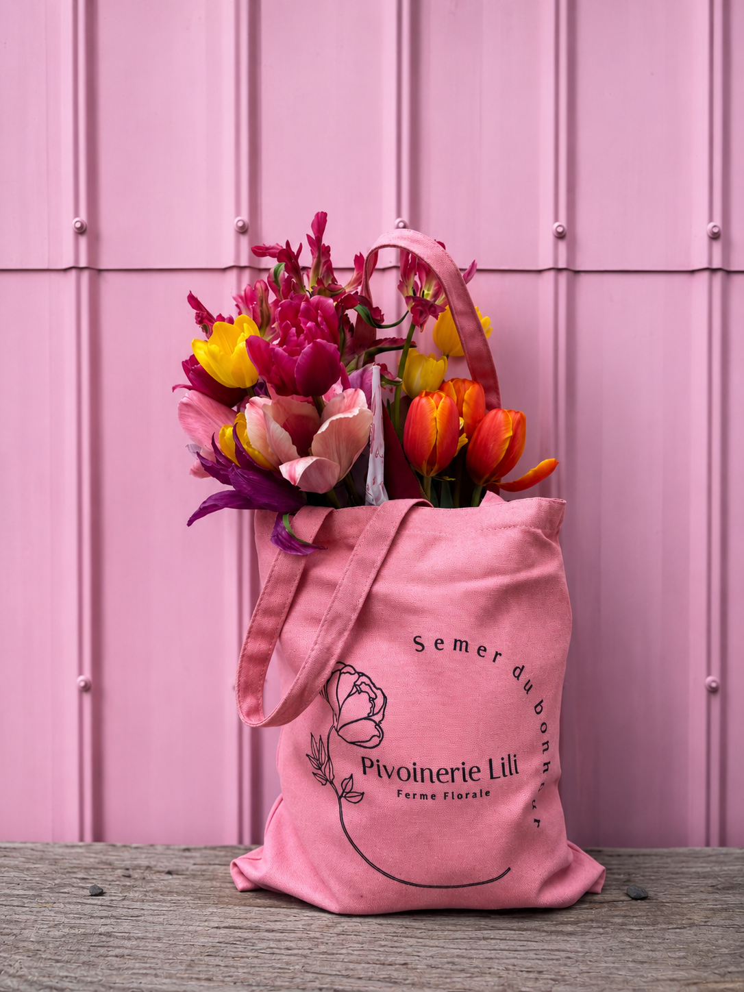 Sac réutilisable - Semer du bonheur