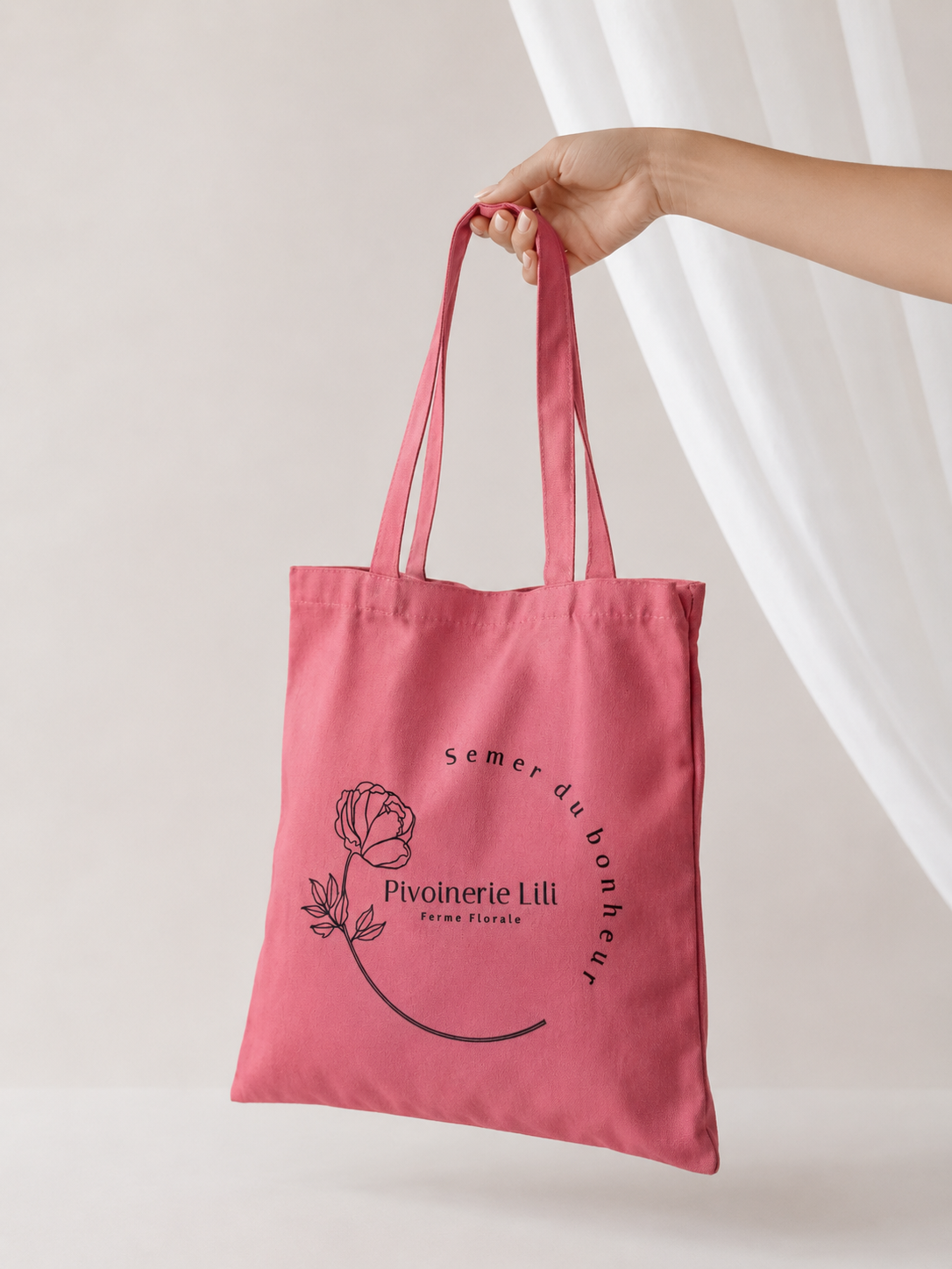 Sac réutilisable - Semer du bonheur