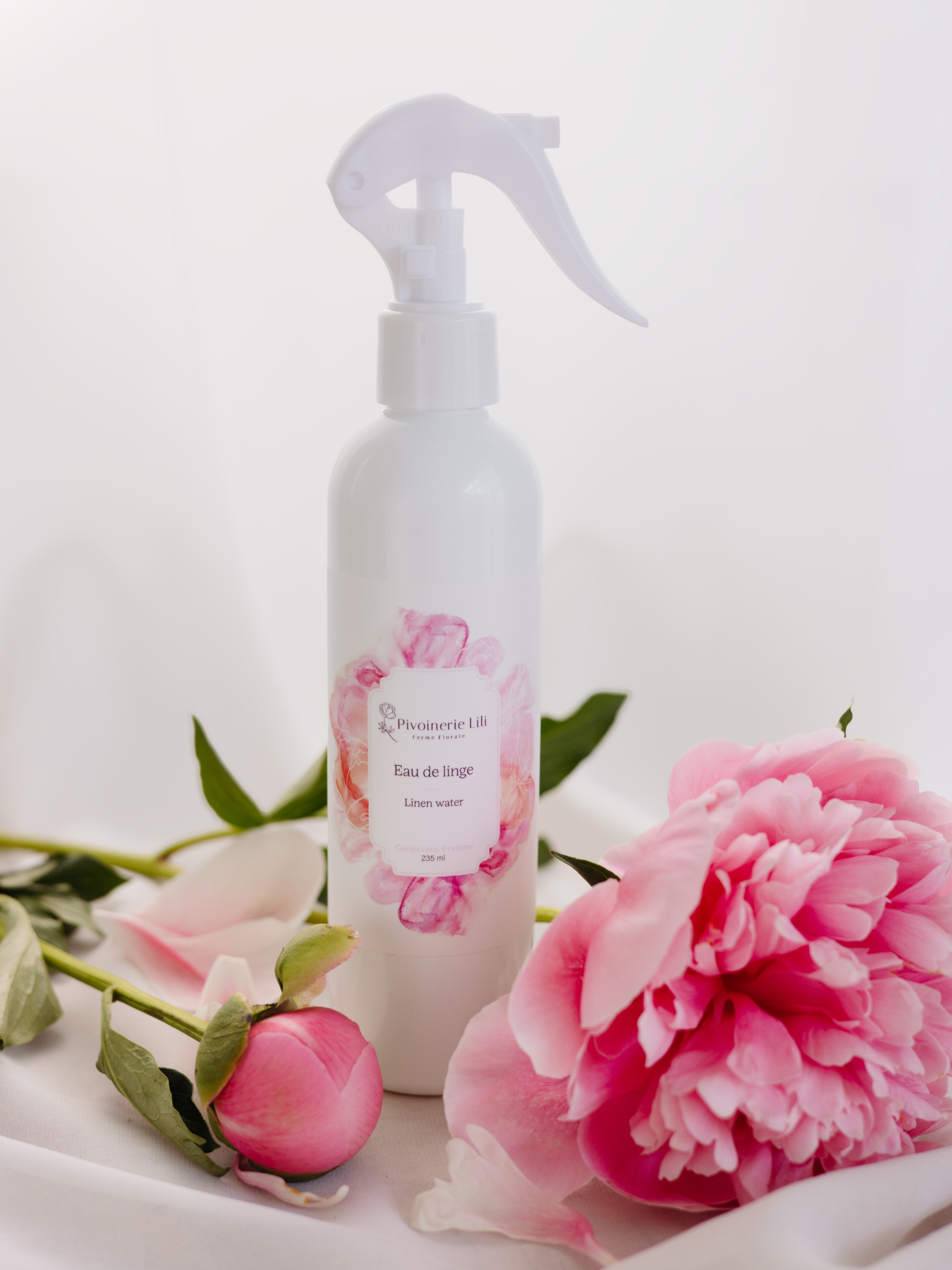 Eau de linge Pivoine 235 ml