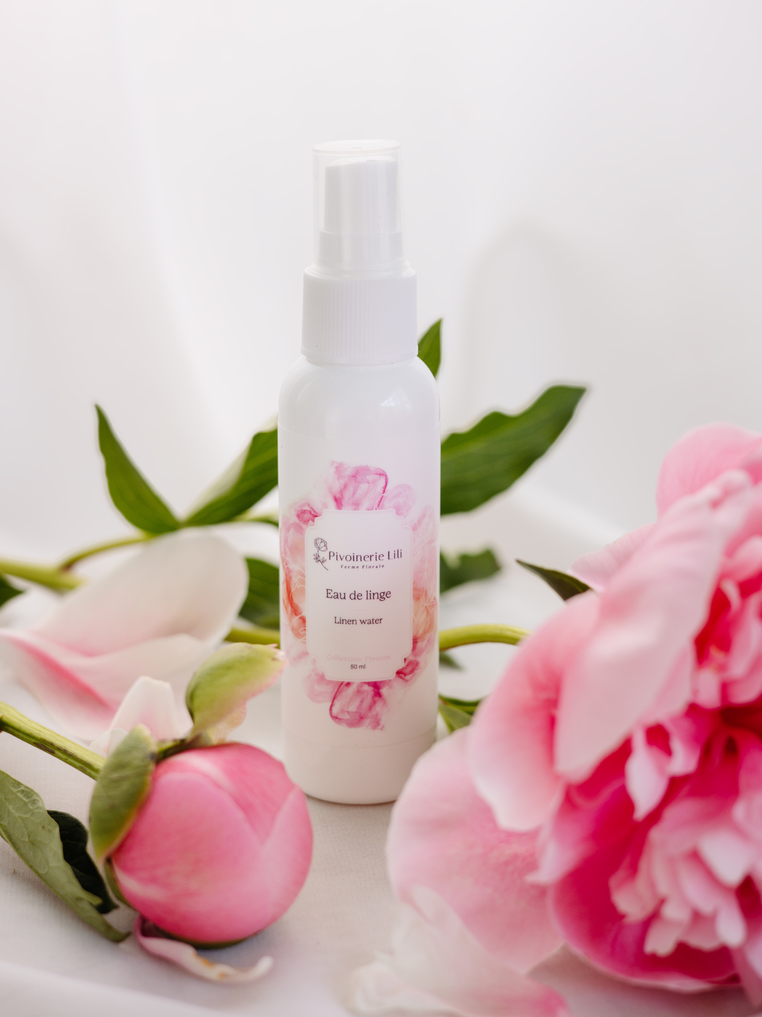 Linen water - Peony