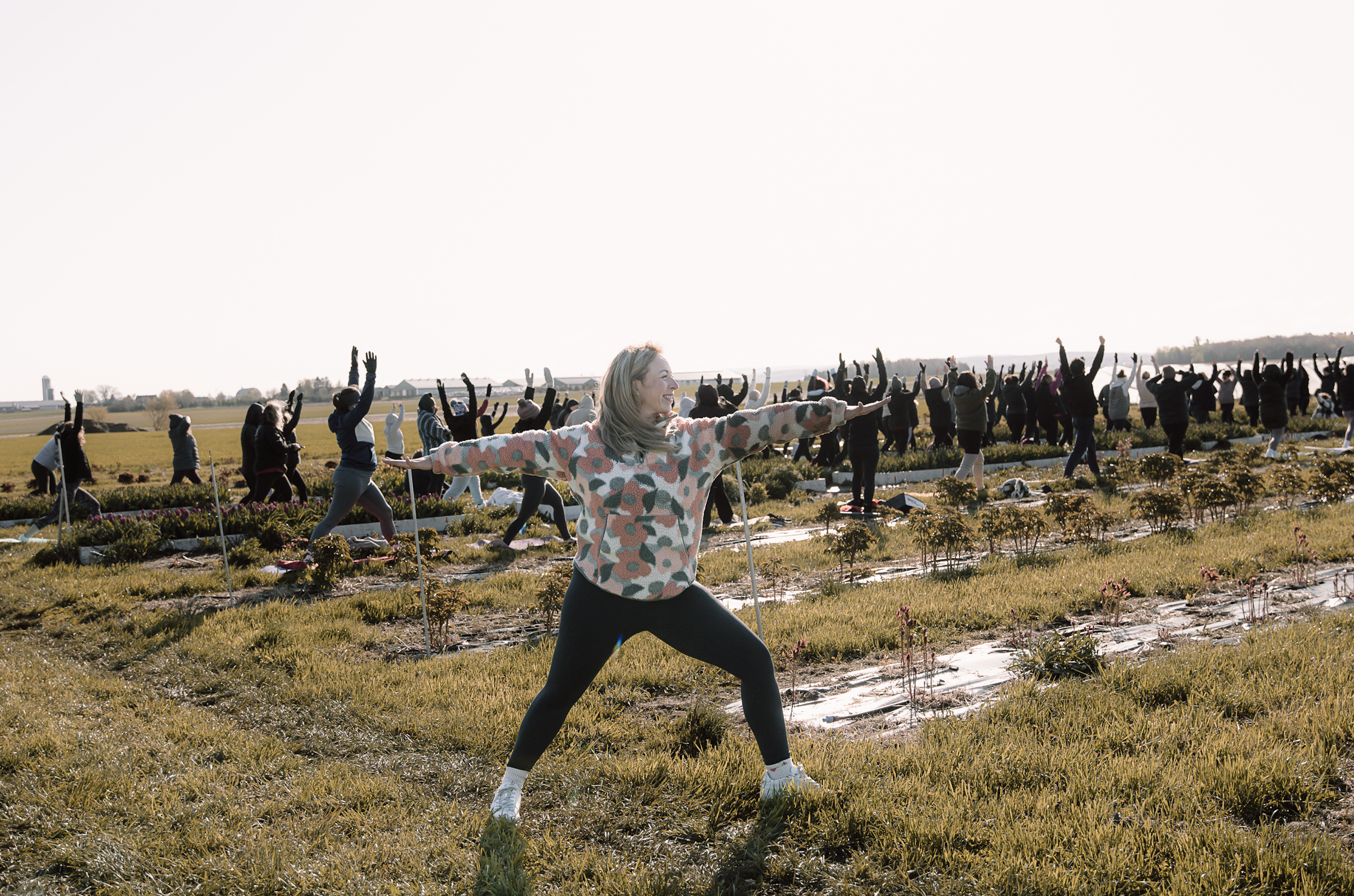 Yoga dans les tulipes – 11 mai 2025
