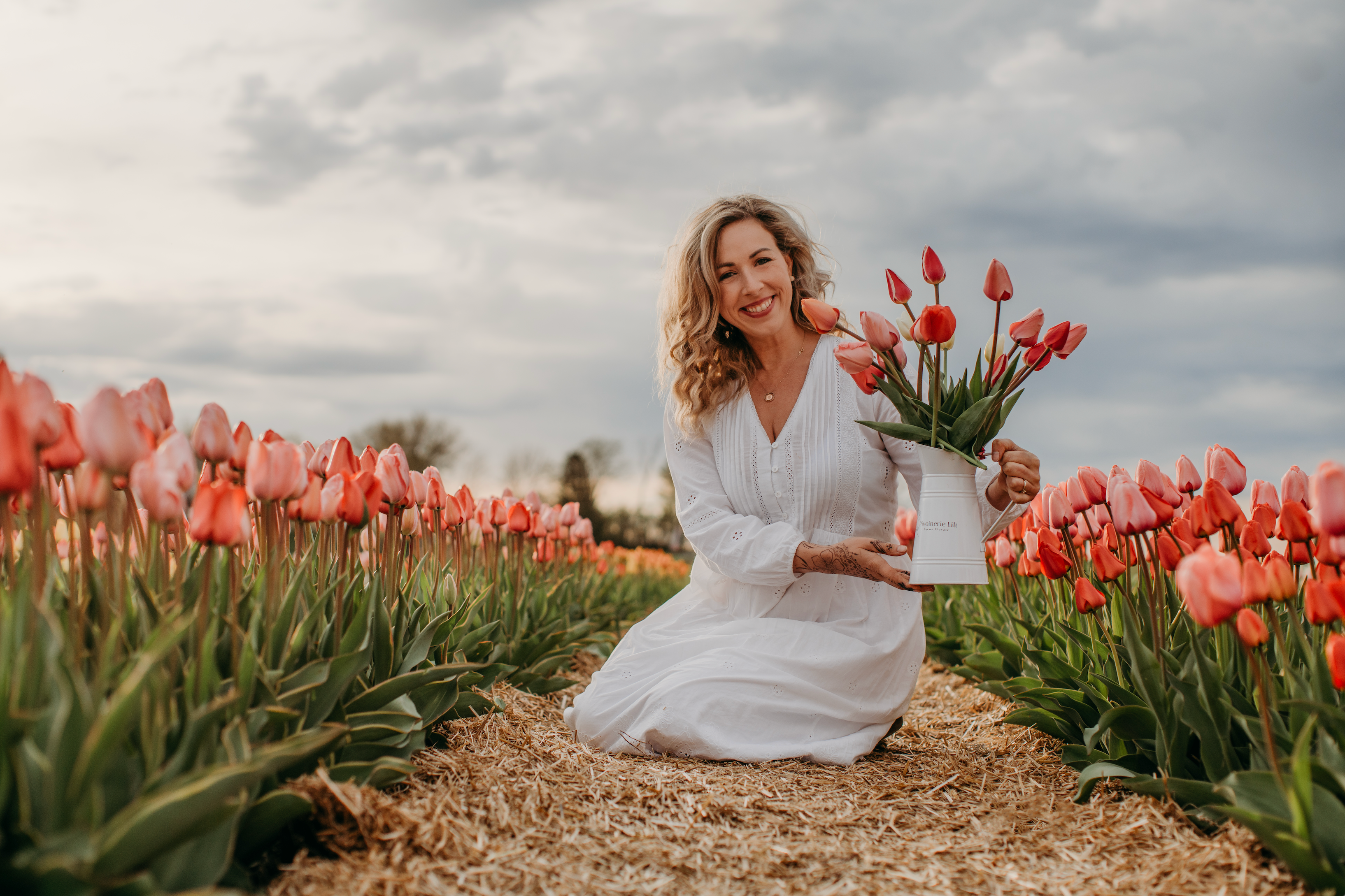 Fête des Mères 2026 à la Pivoinerie Lili | Autocueillette de tulipes, bar à tulipes et atelier beauté