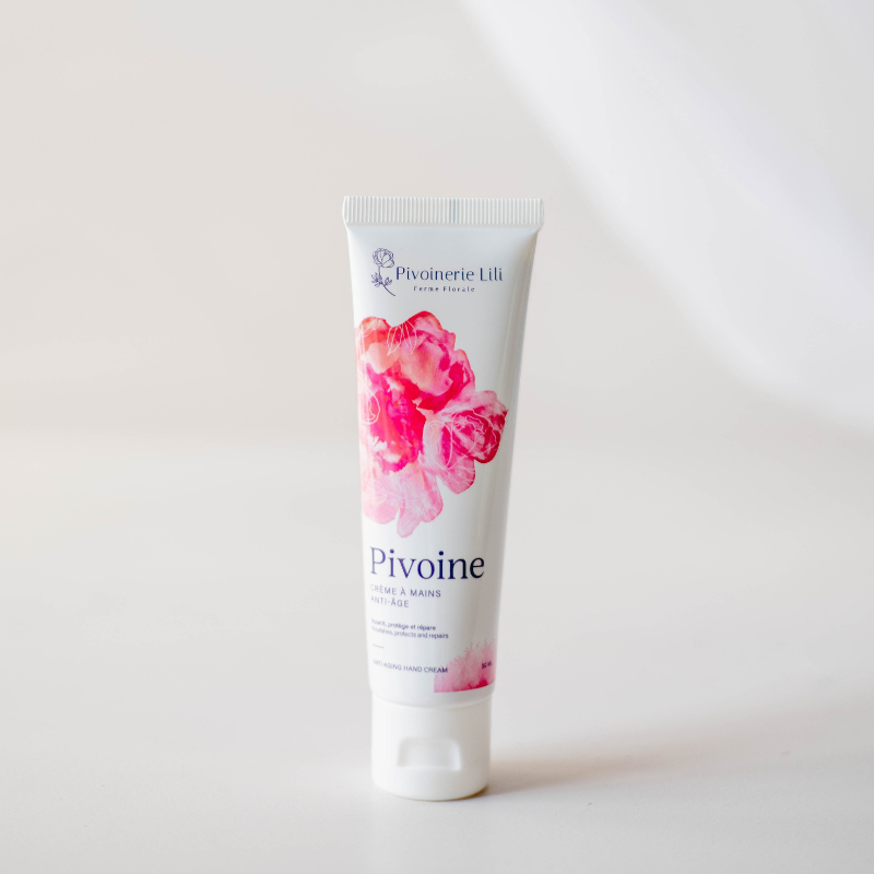Crème à mains anti-âge - Pivoine