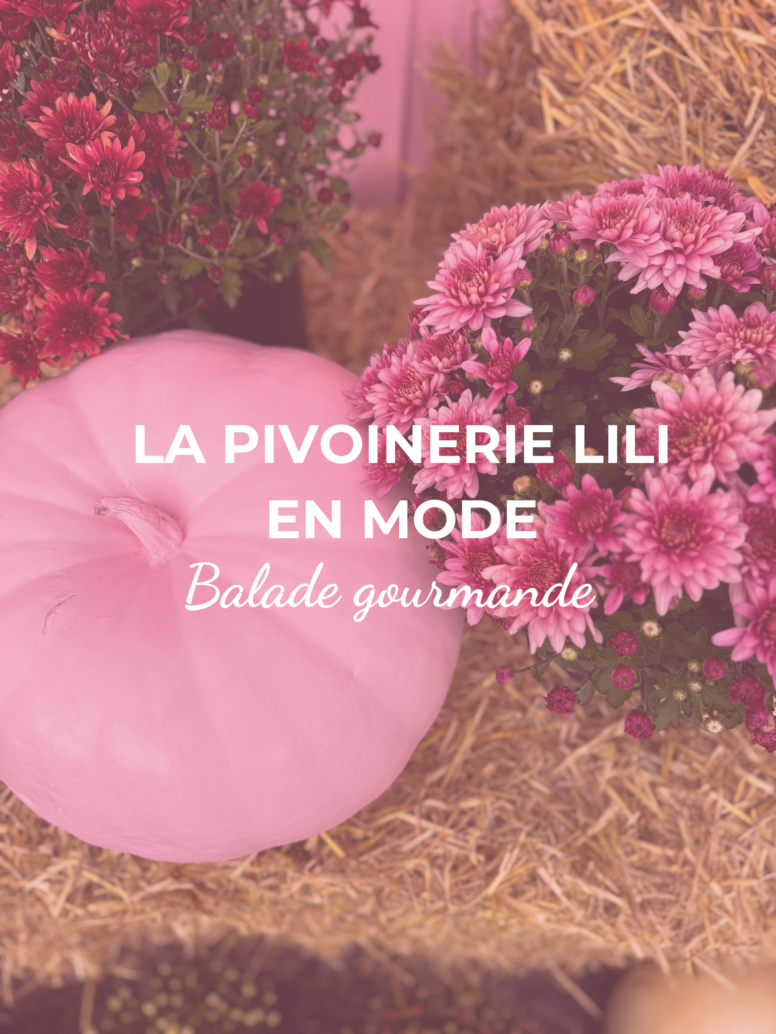 La Pivoinerie en mode Balade gourmande