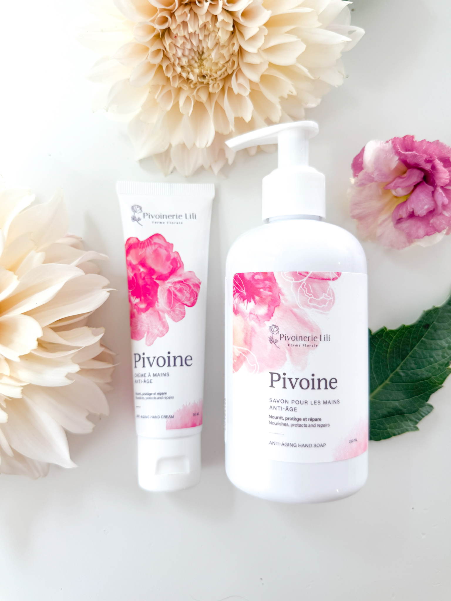 Savon à mains - Pivoine
