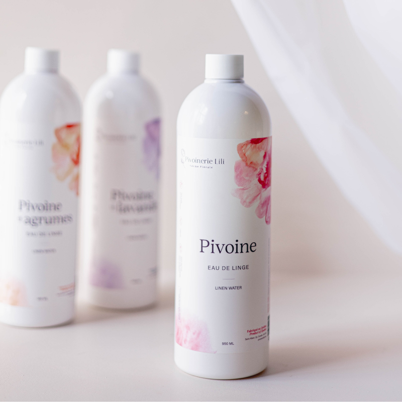 Eau de linge - Pivoine