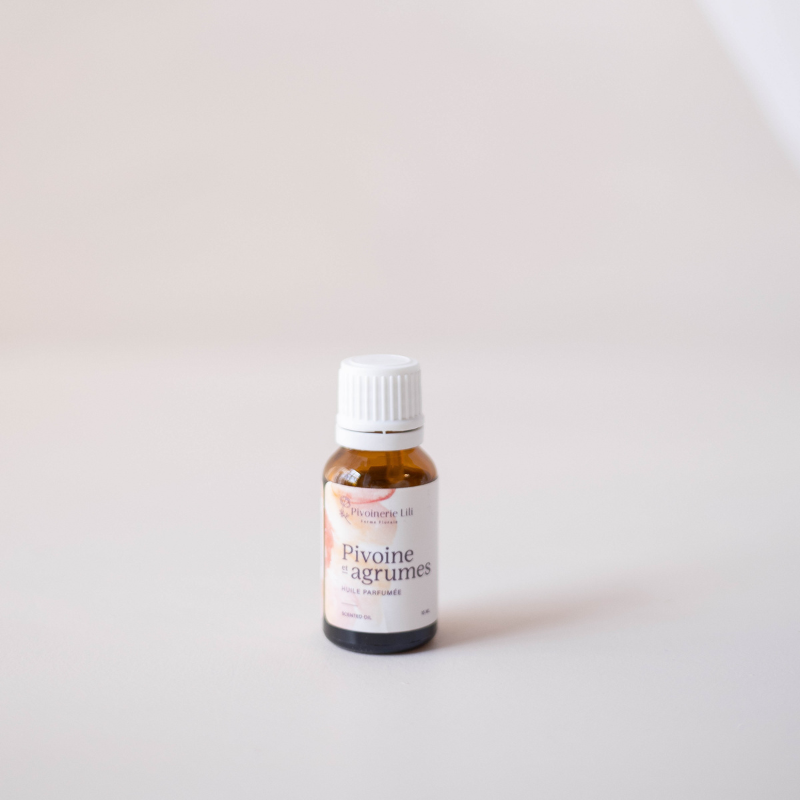 Huile parfumée - Pivoine & agrumes