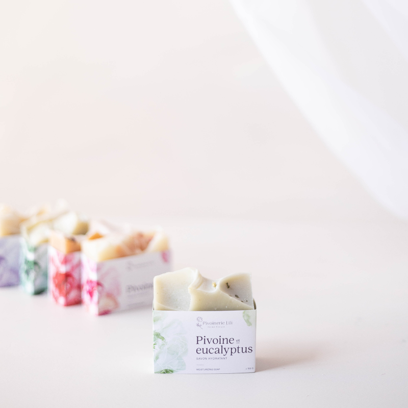 Savon pour le corps –  Pivoine & Eucalyptus