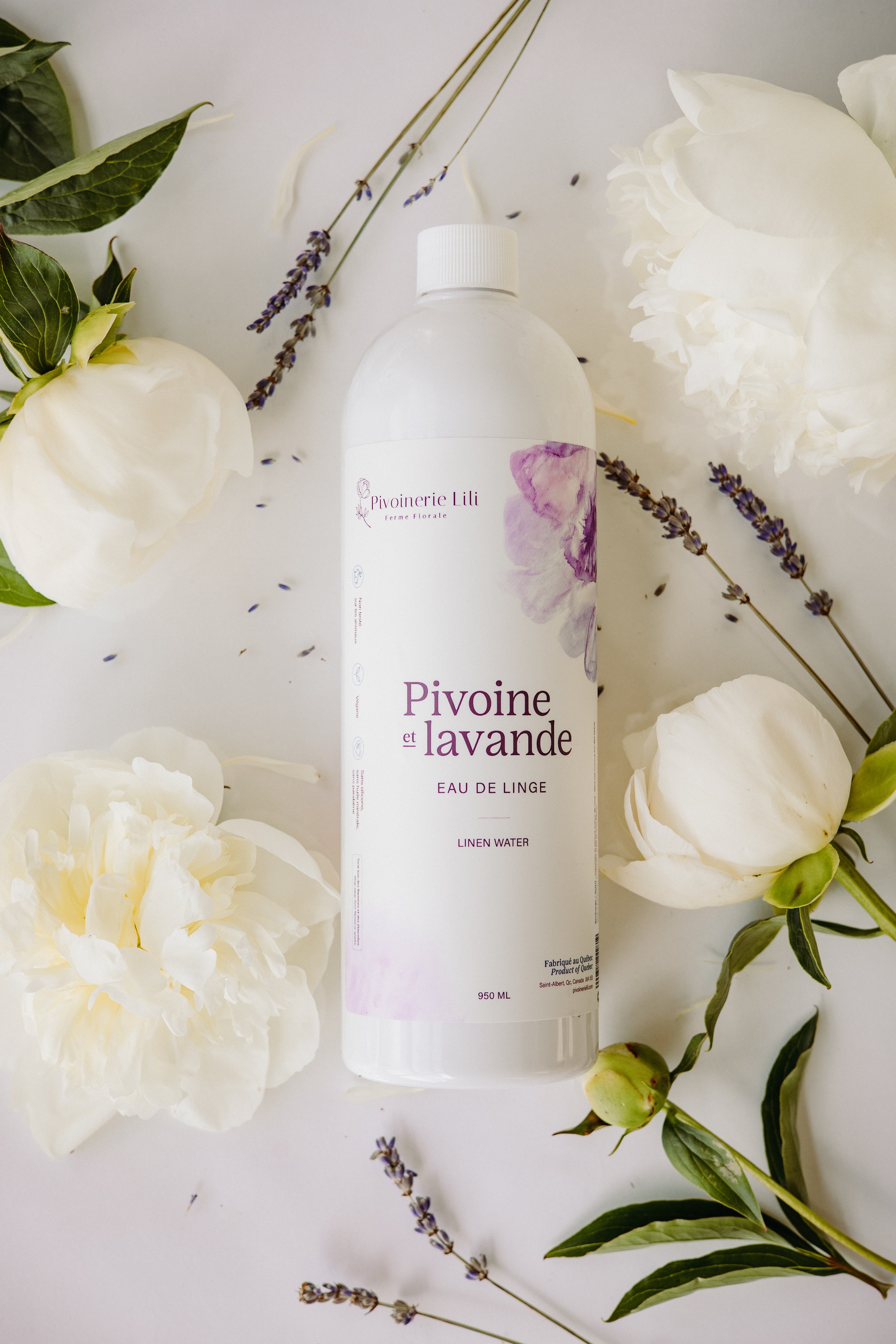 Linen water – Peony & Lavender