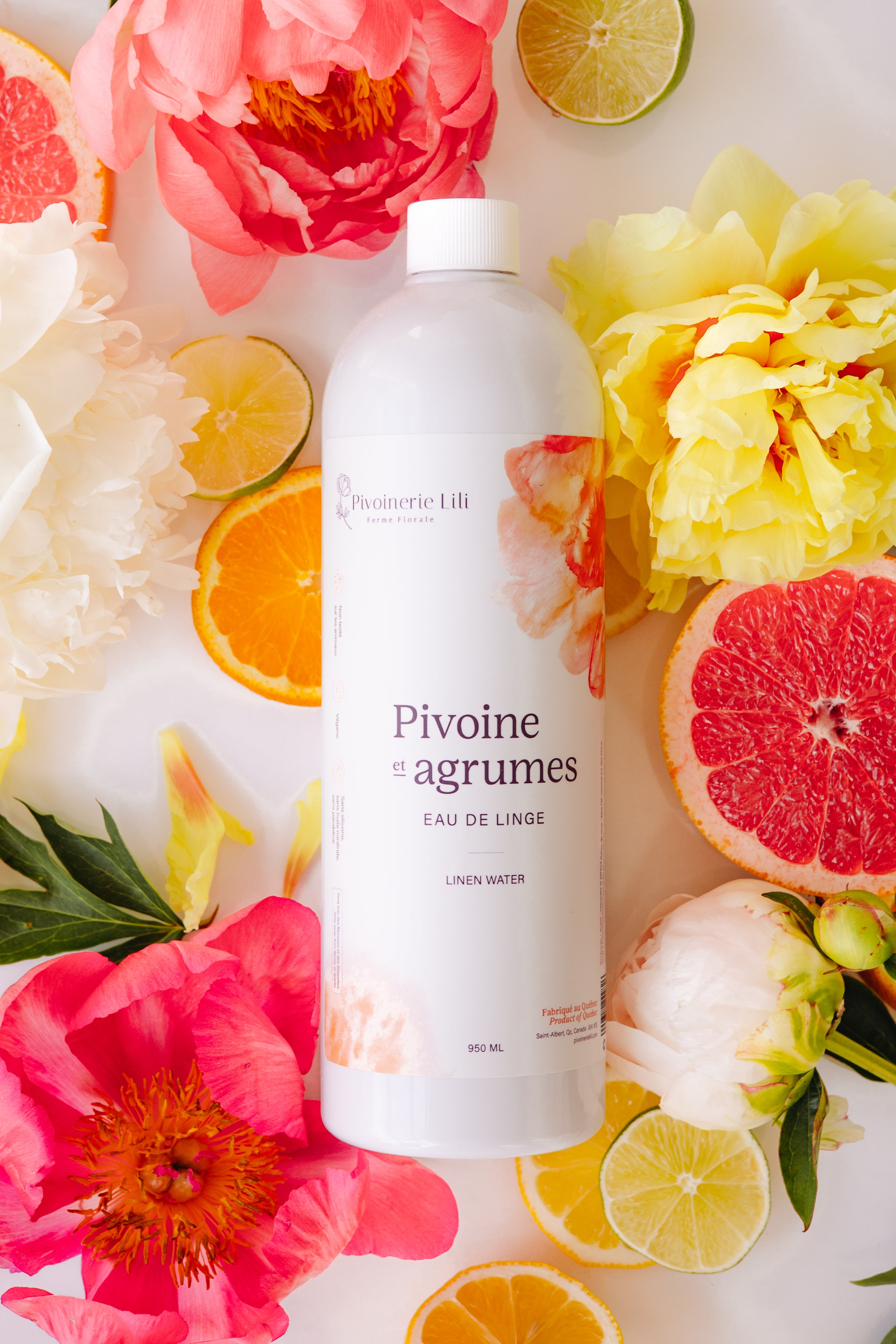 Linen water - Peony