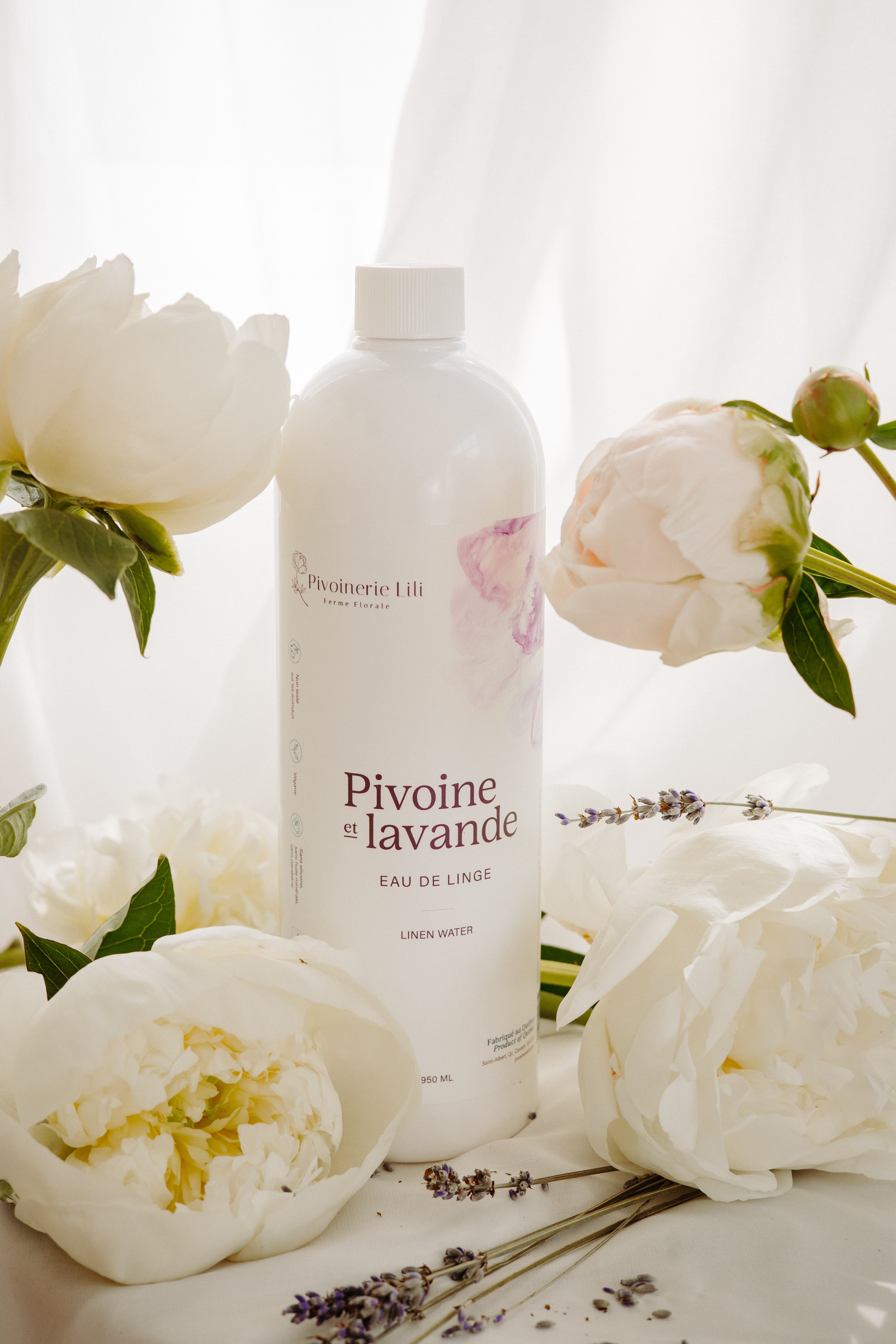 Linen water – Peony & Lavender