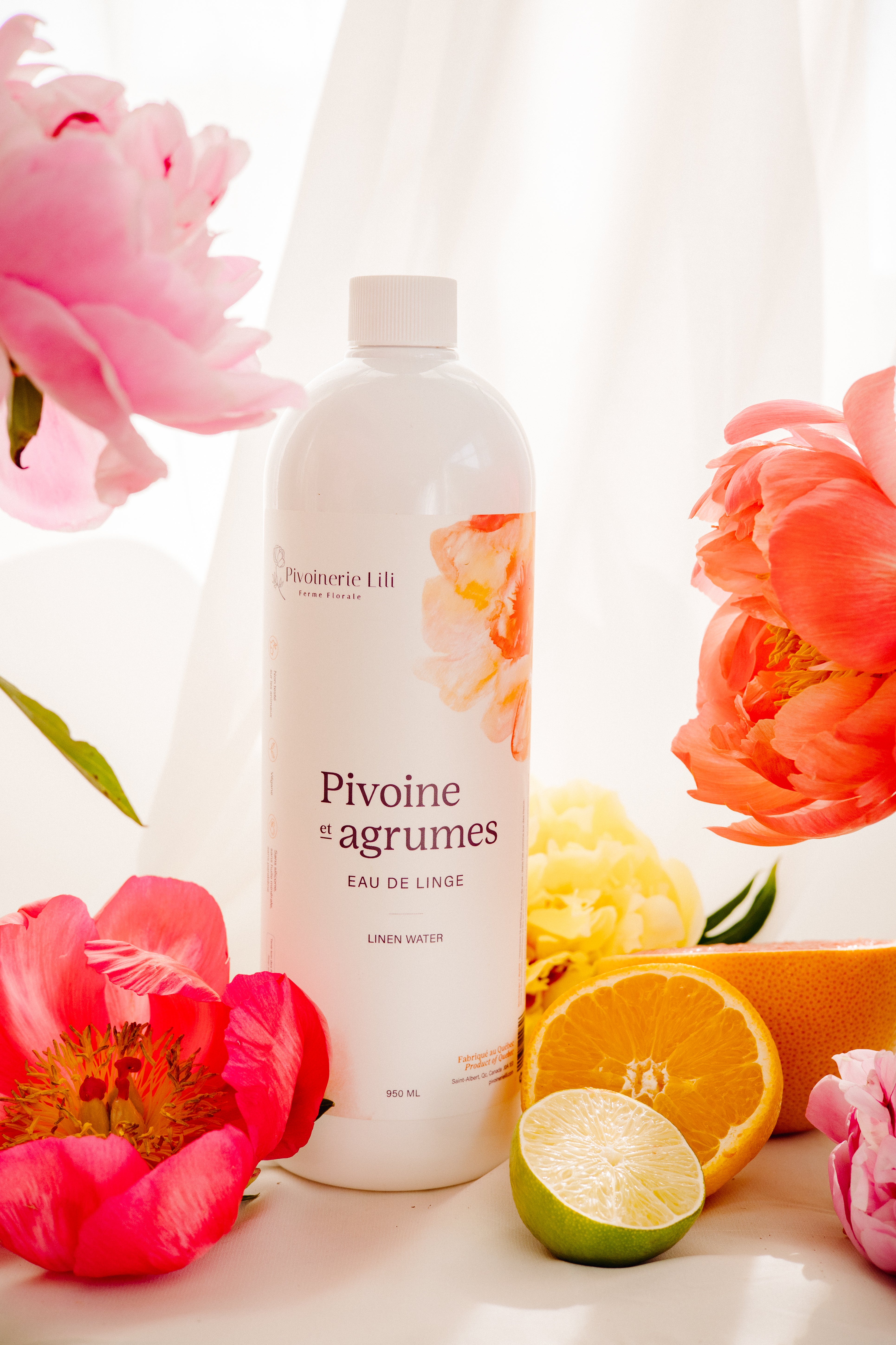 Linen water - Peony