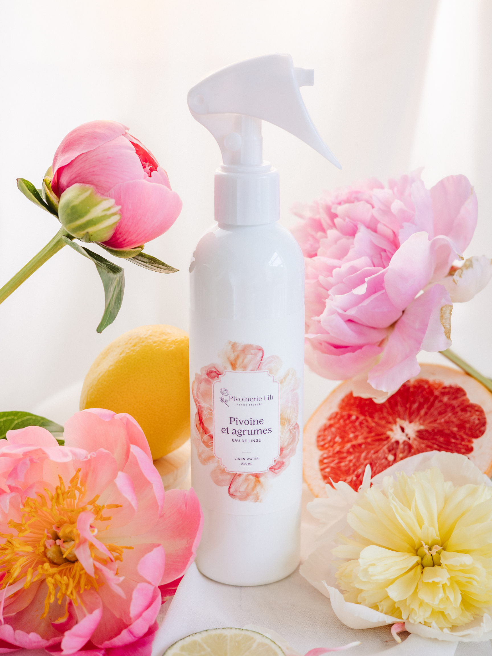 Linen water - Peony