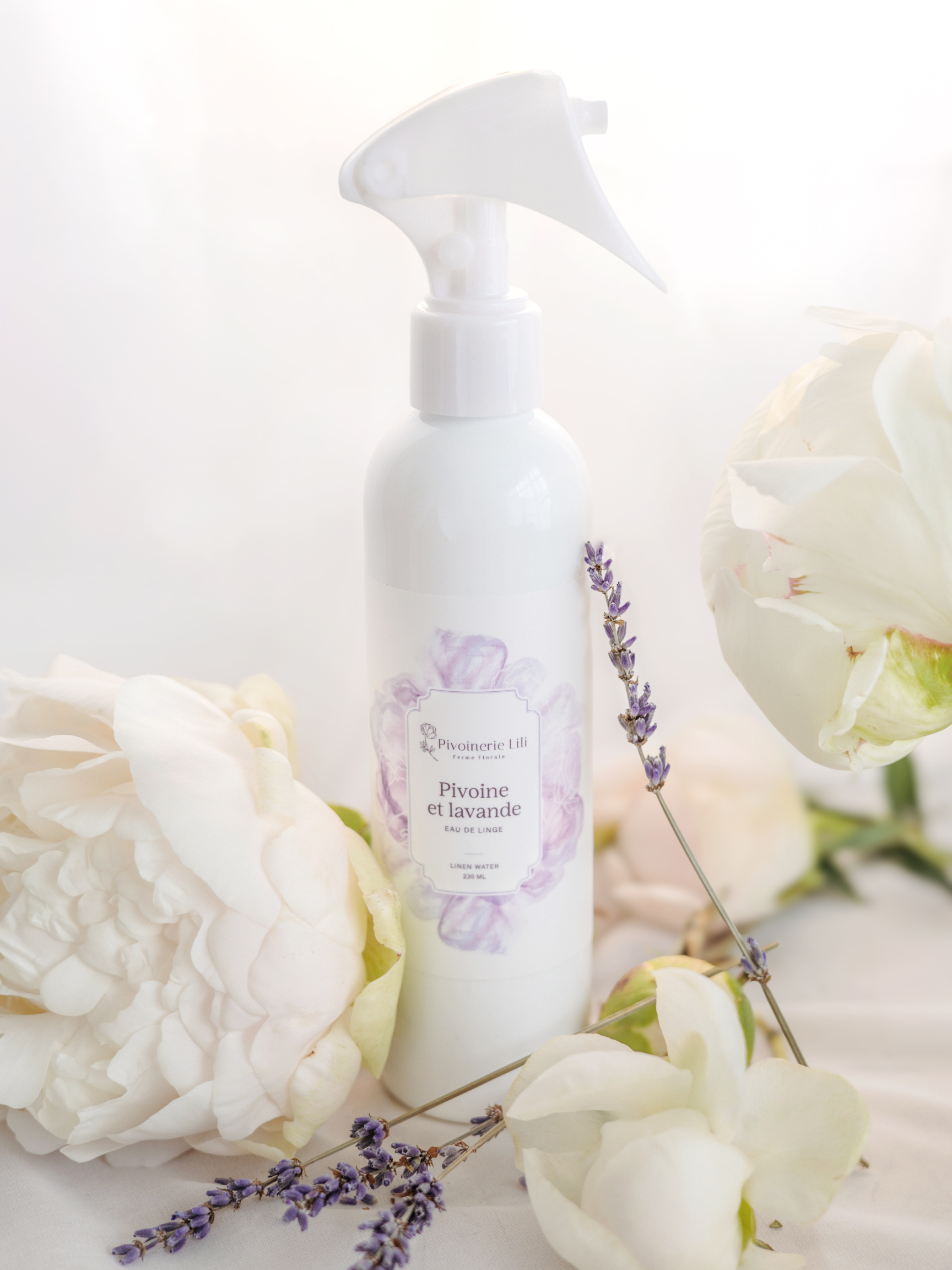 Linen water – Peony & Lavender