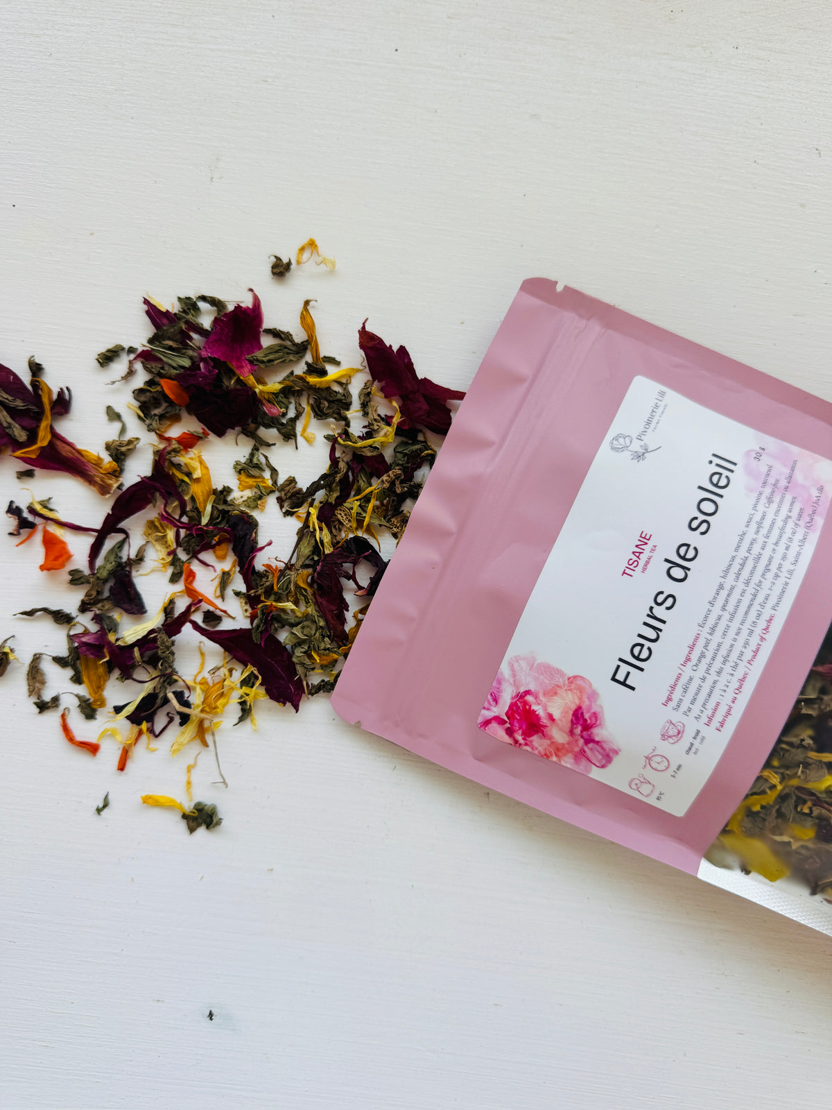 Herbal Tea Woman Flower