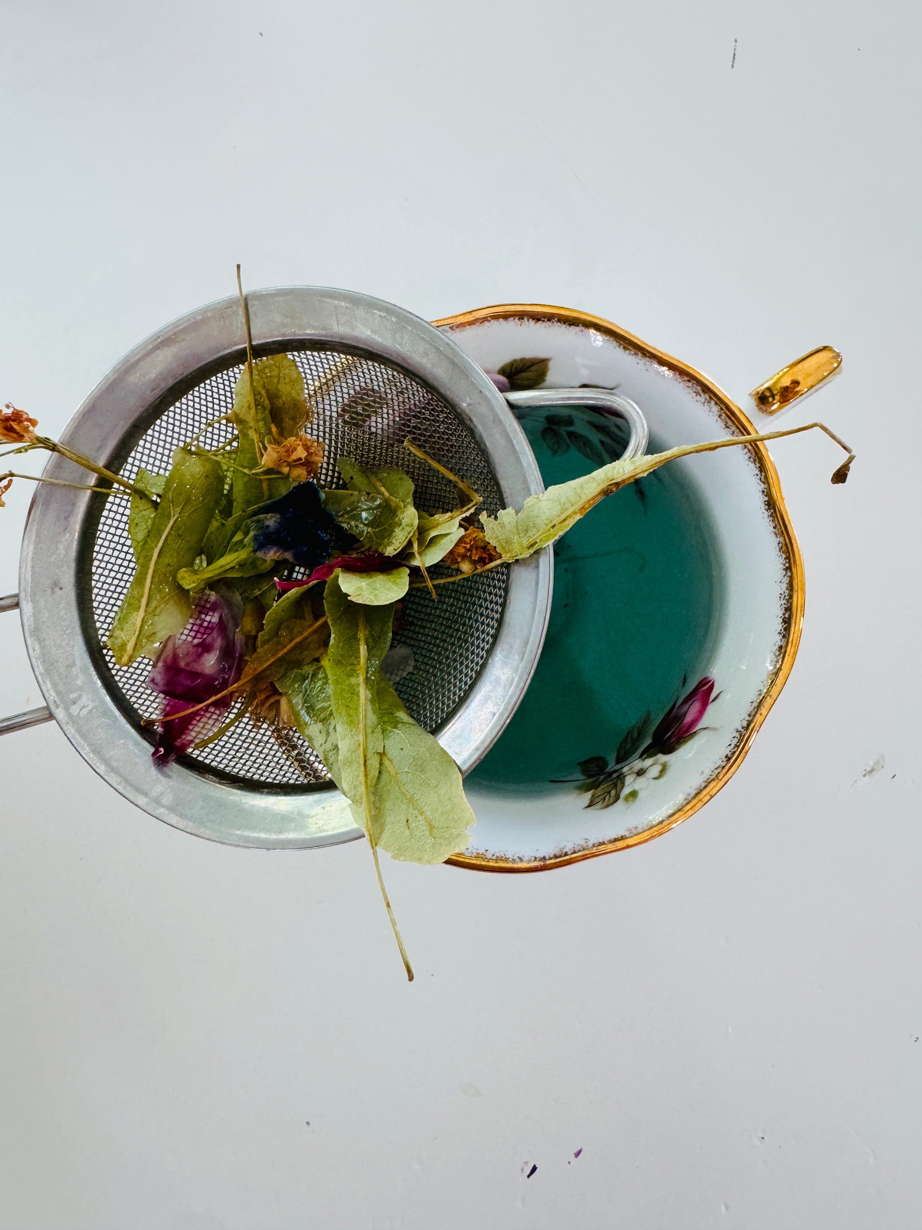 Herbal Tea Woman Flower
