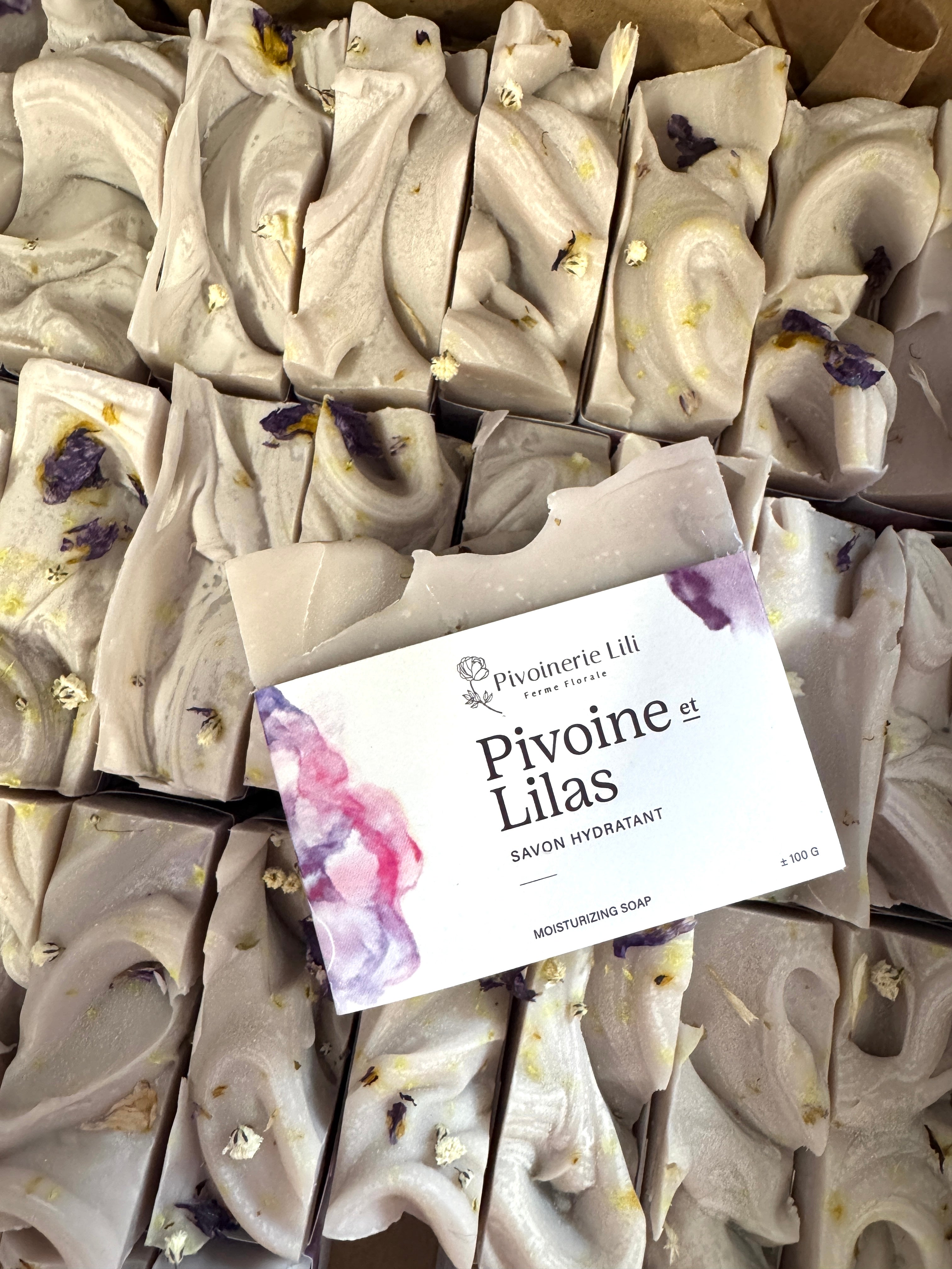 Savon pour le corps –  Pivoine & Lilas