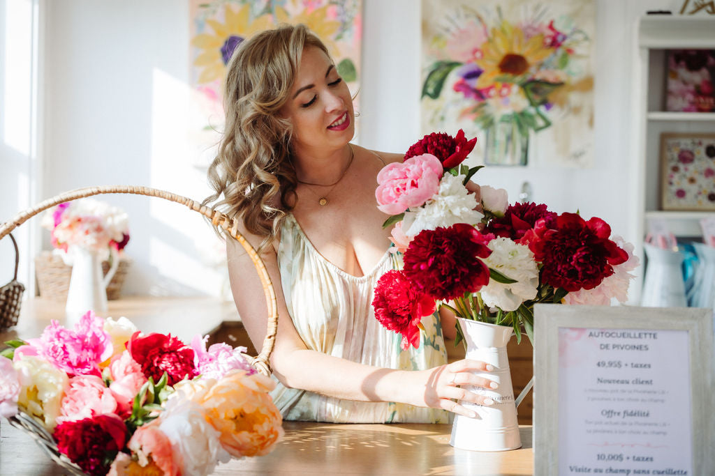 Peonies floral subscription (3 bouquets – June & July)