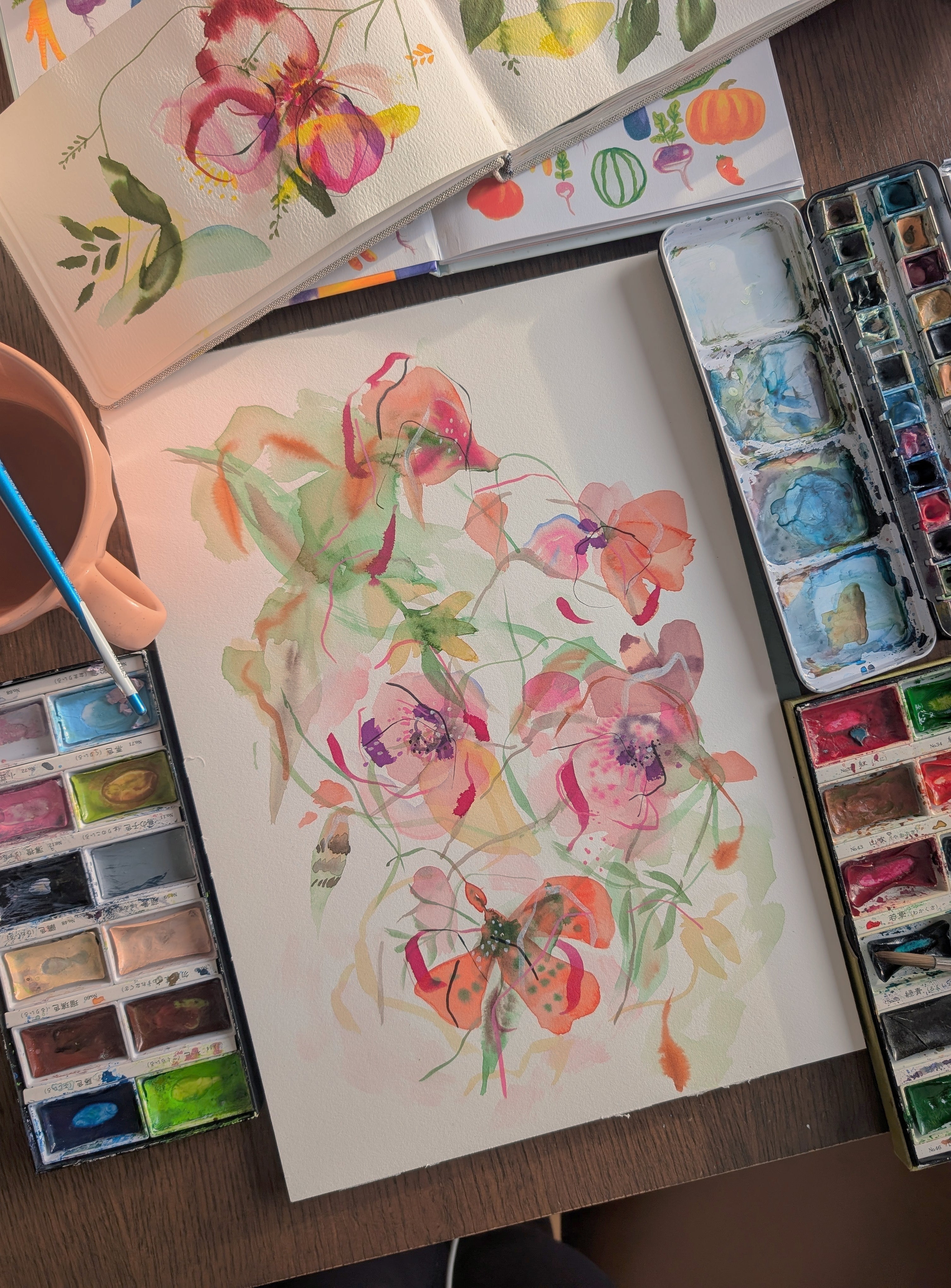 Pétales et Pinceaux - 30 mai - un atelier d'aquarelle avec l'artiste Lysa Jordan