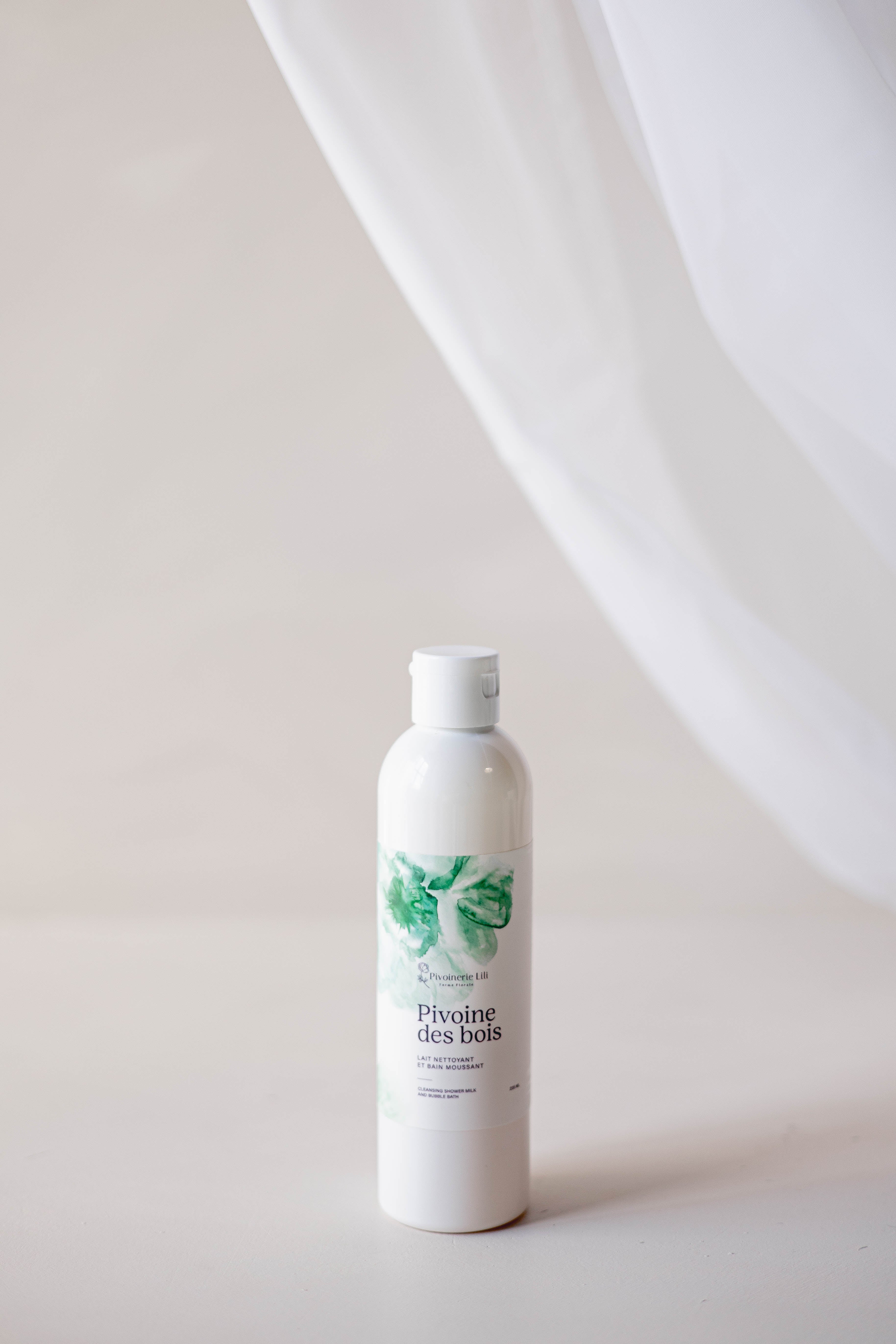 Lait Nettoyant et Bain Moussant - Pivoine des bois