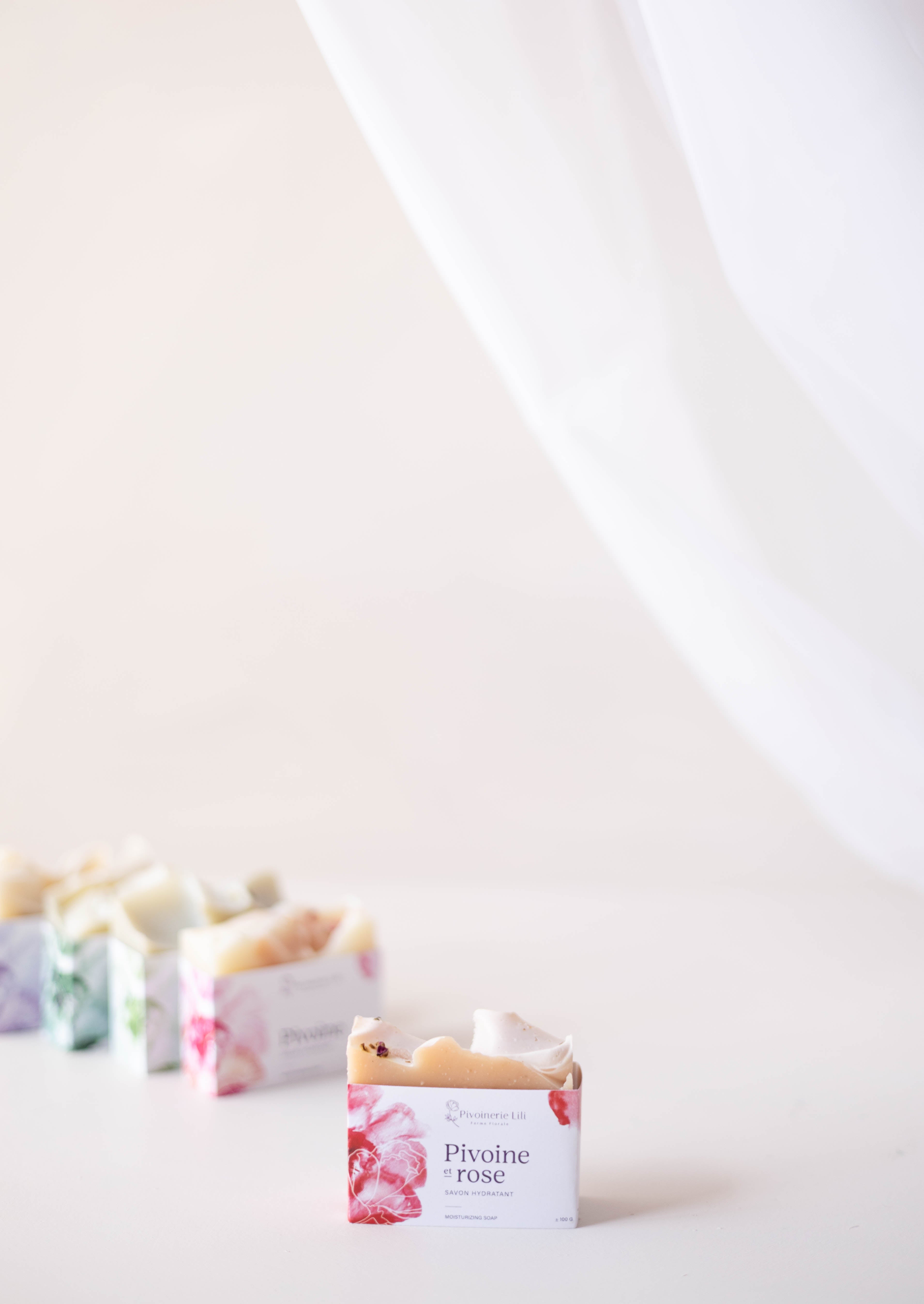 Savon pour le corps – Pivoine & Rose