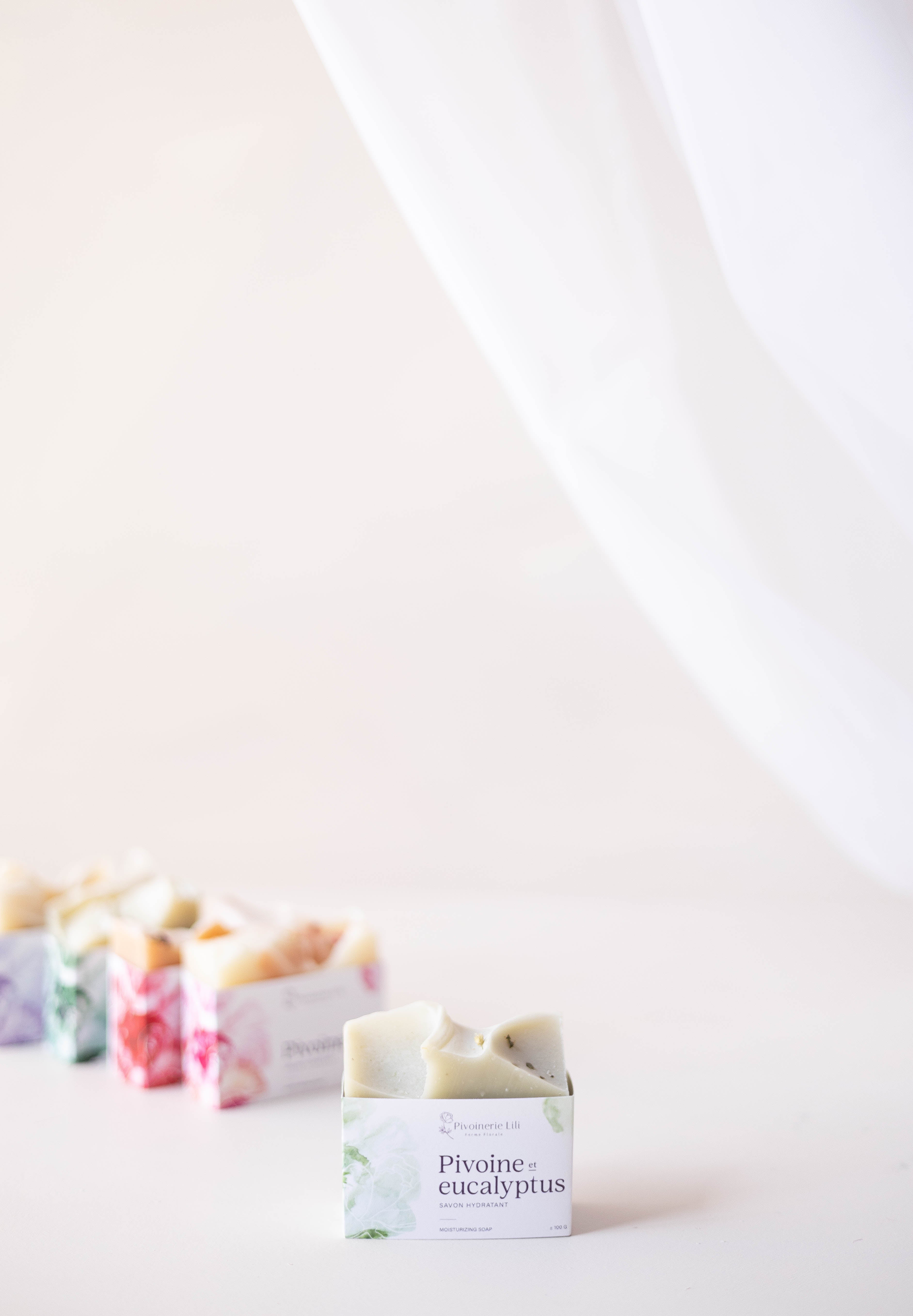 Savon pour le corps –  Pivoine & Eucalyptus