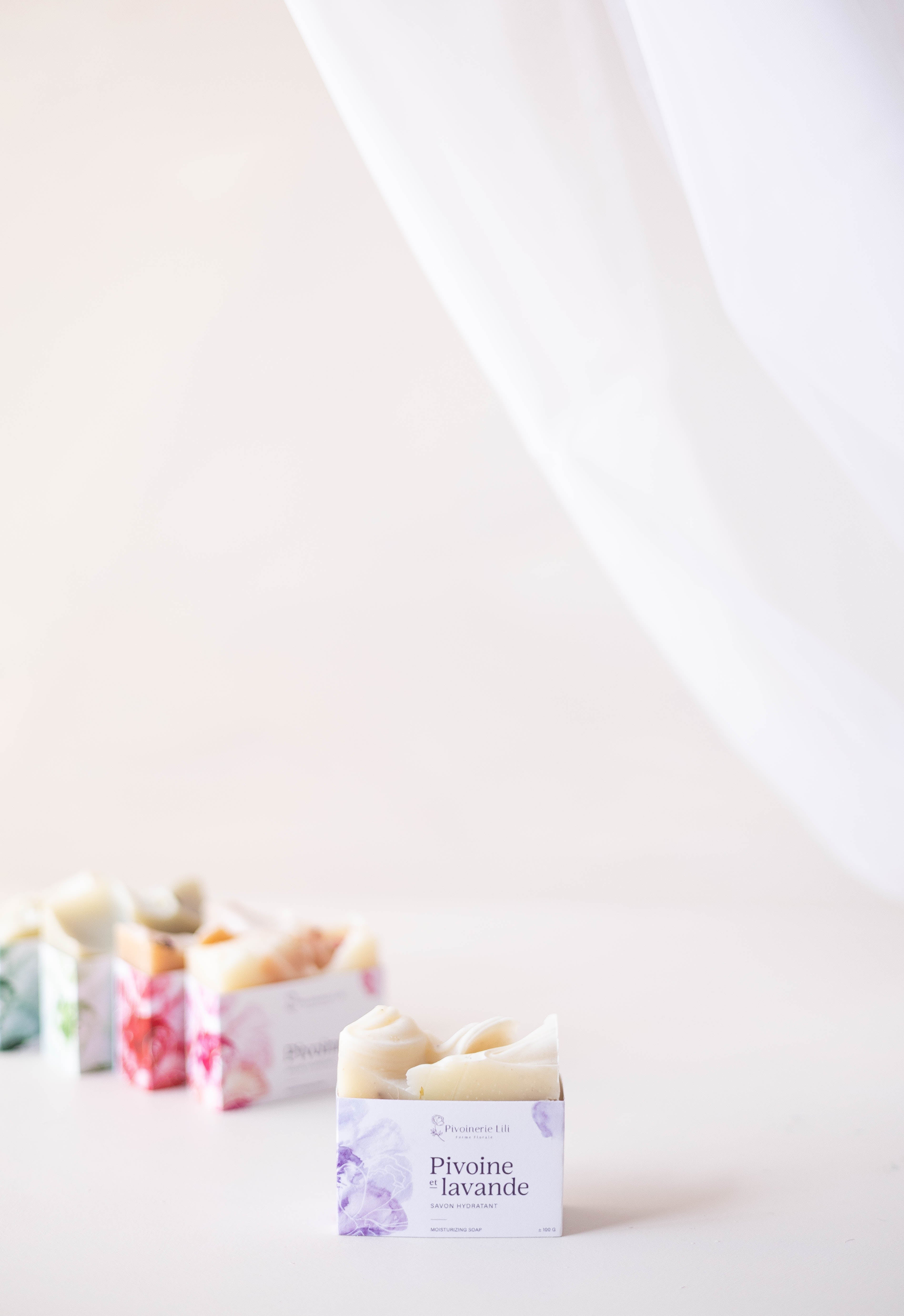 Savon pour le corps – Pivoine & Lavande