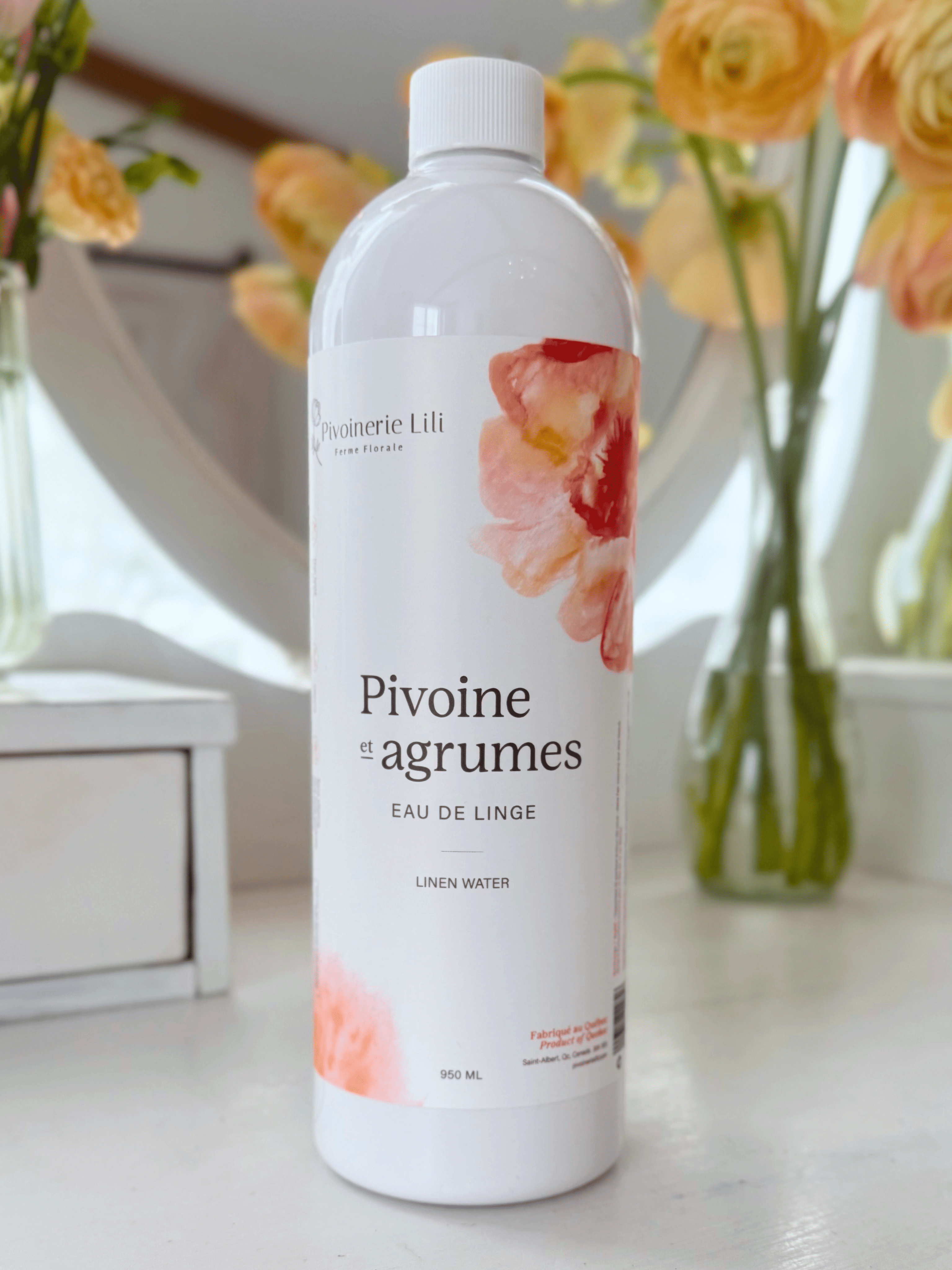 Eau de linge - Pivoine & Agrumes