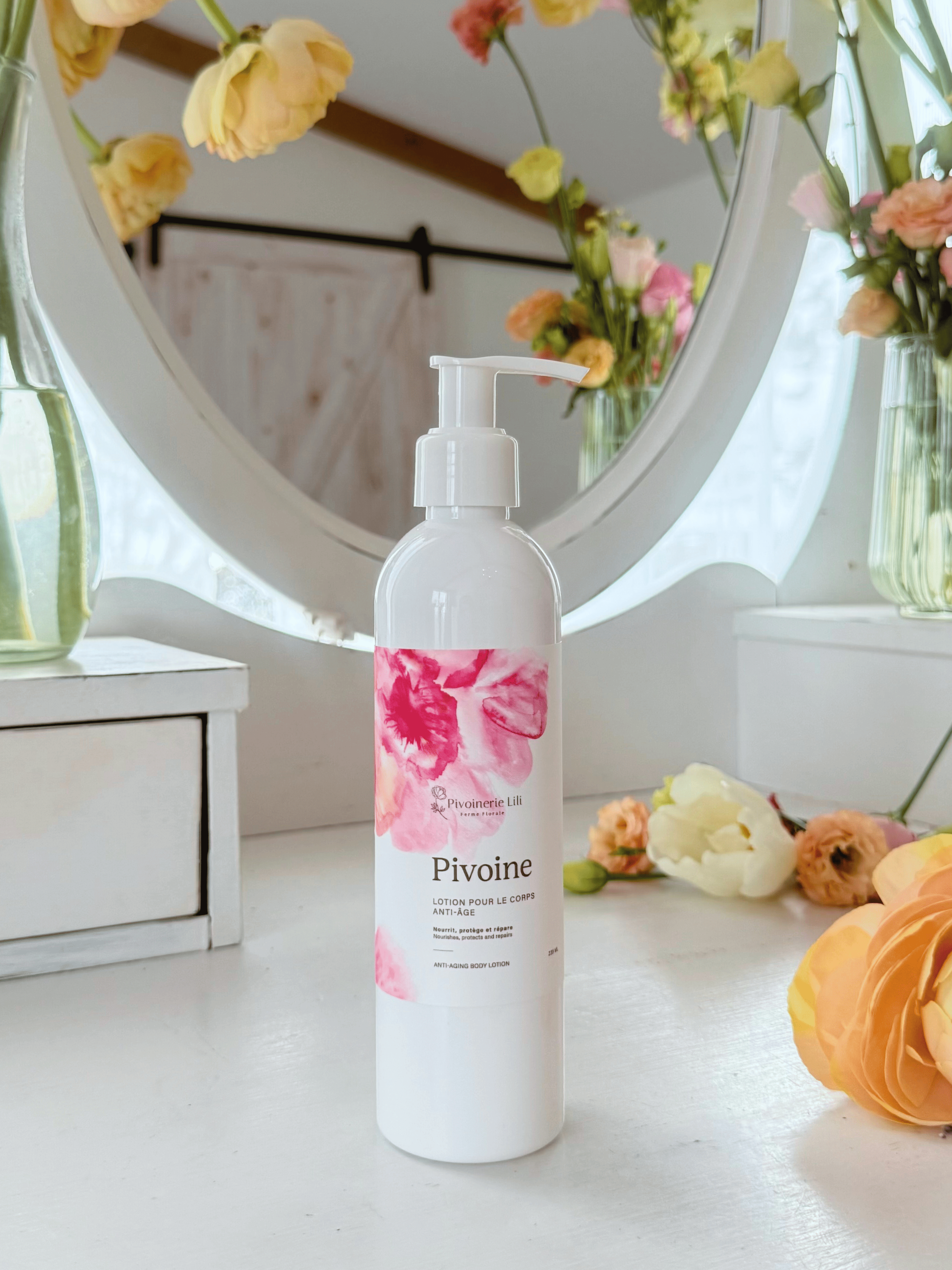 Pivoinerie Lili - Lotion anti-âge à la pivoine