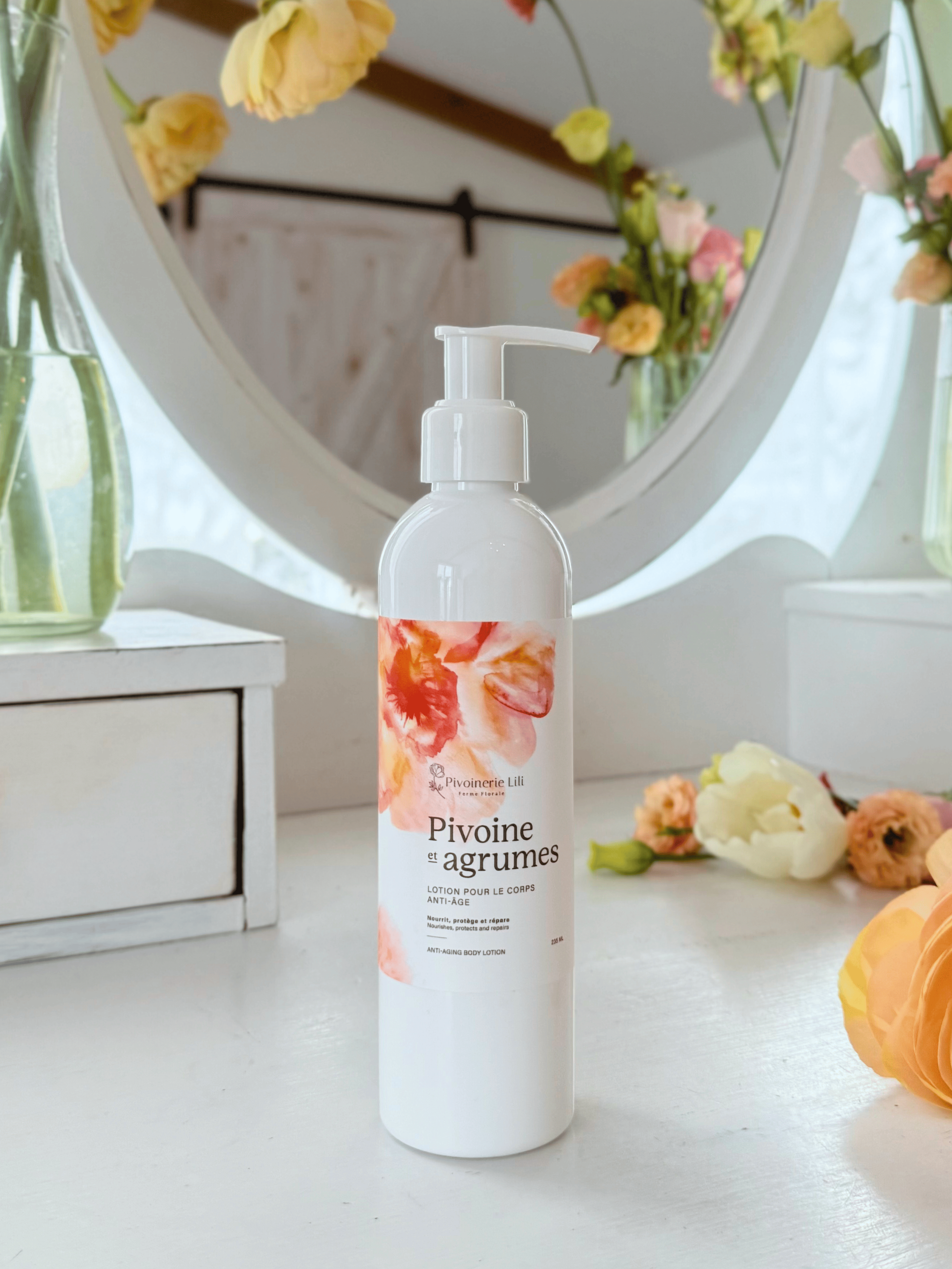 Pivoinerie Lili - Lotion anti-âge à la pivoine
