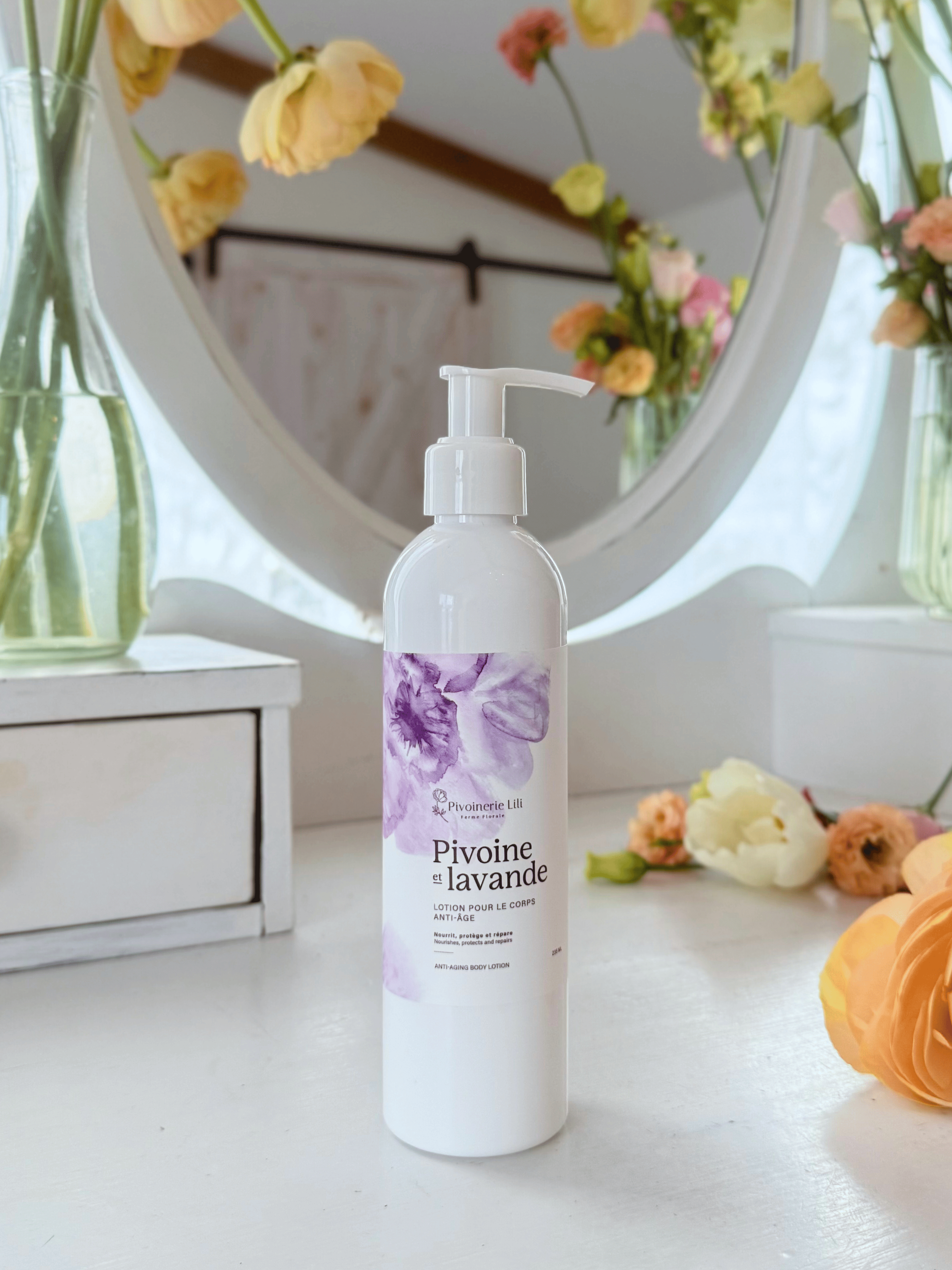 Pivoinerie Lili - Lotion anti-âge à la pivoine