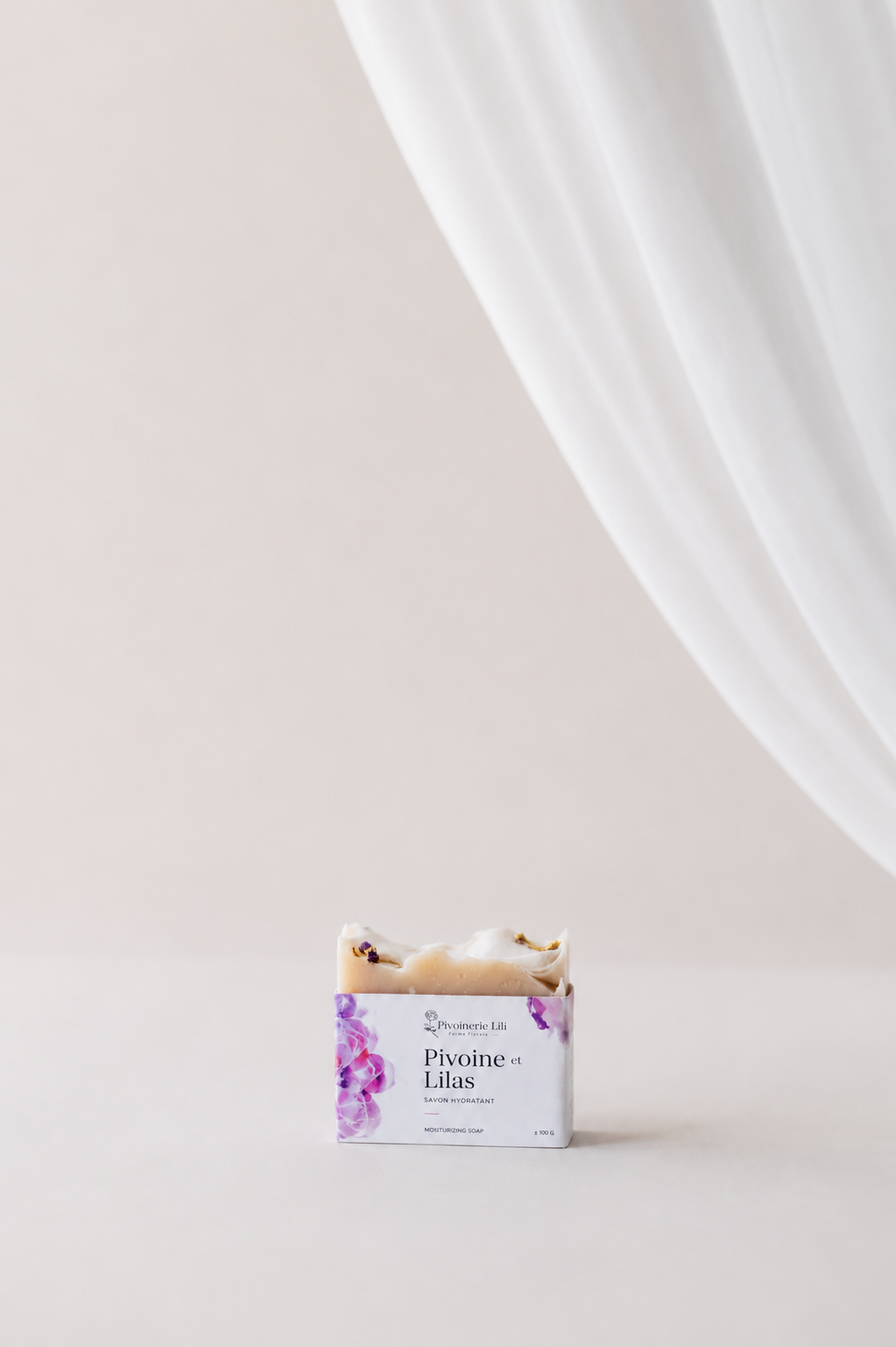 Savon pour le corps –  Pivoine & Lilas